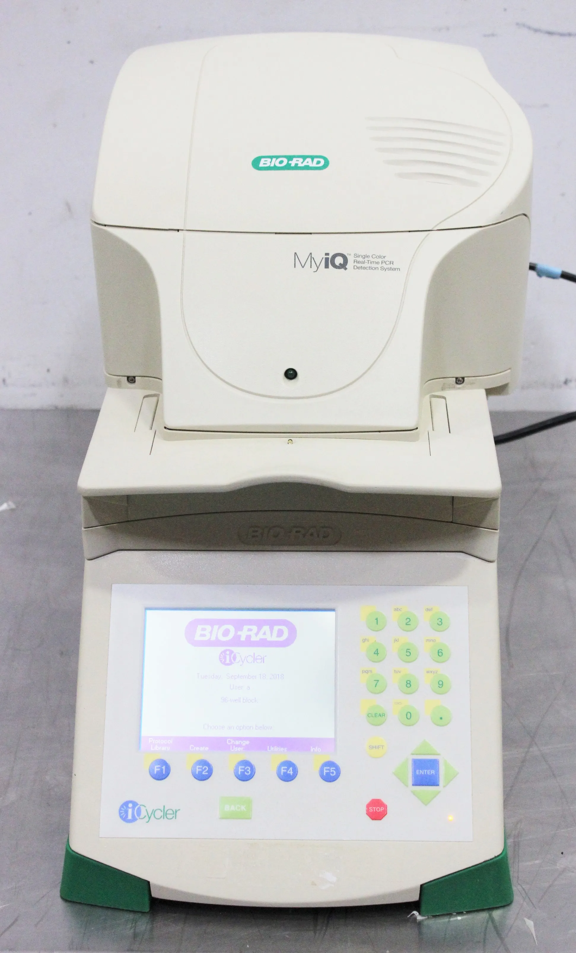 BIO-RAD iCycler Thermal Cycler Real Time PCR Detector System