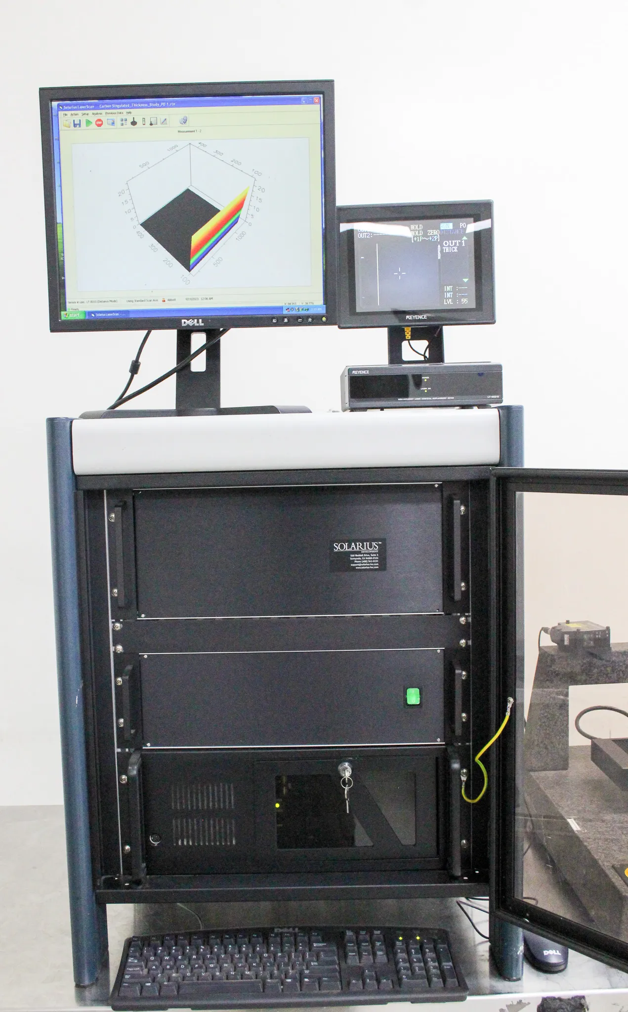 Solarius LaserScan Surface Profilometer