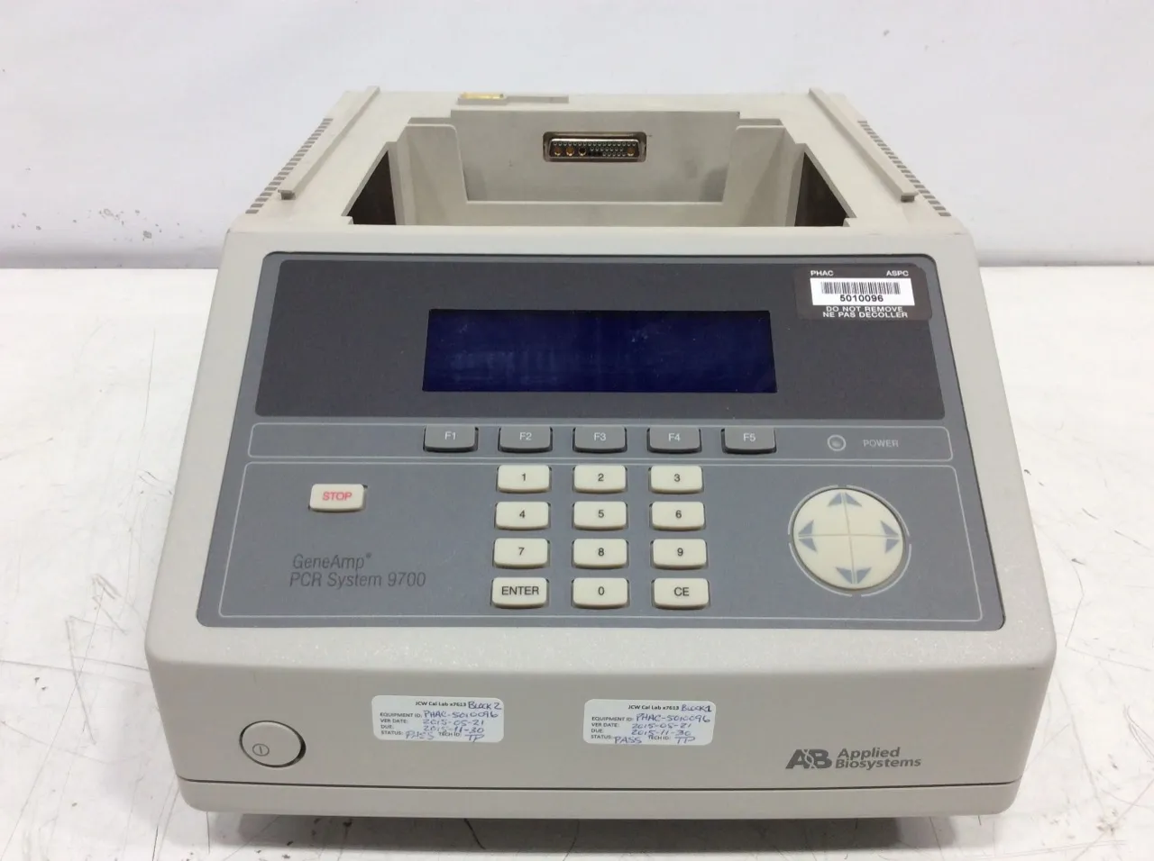 Applied Biosystems GeneAmp PCR System 9700 96-well Thermal Cycler