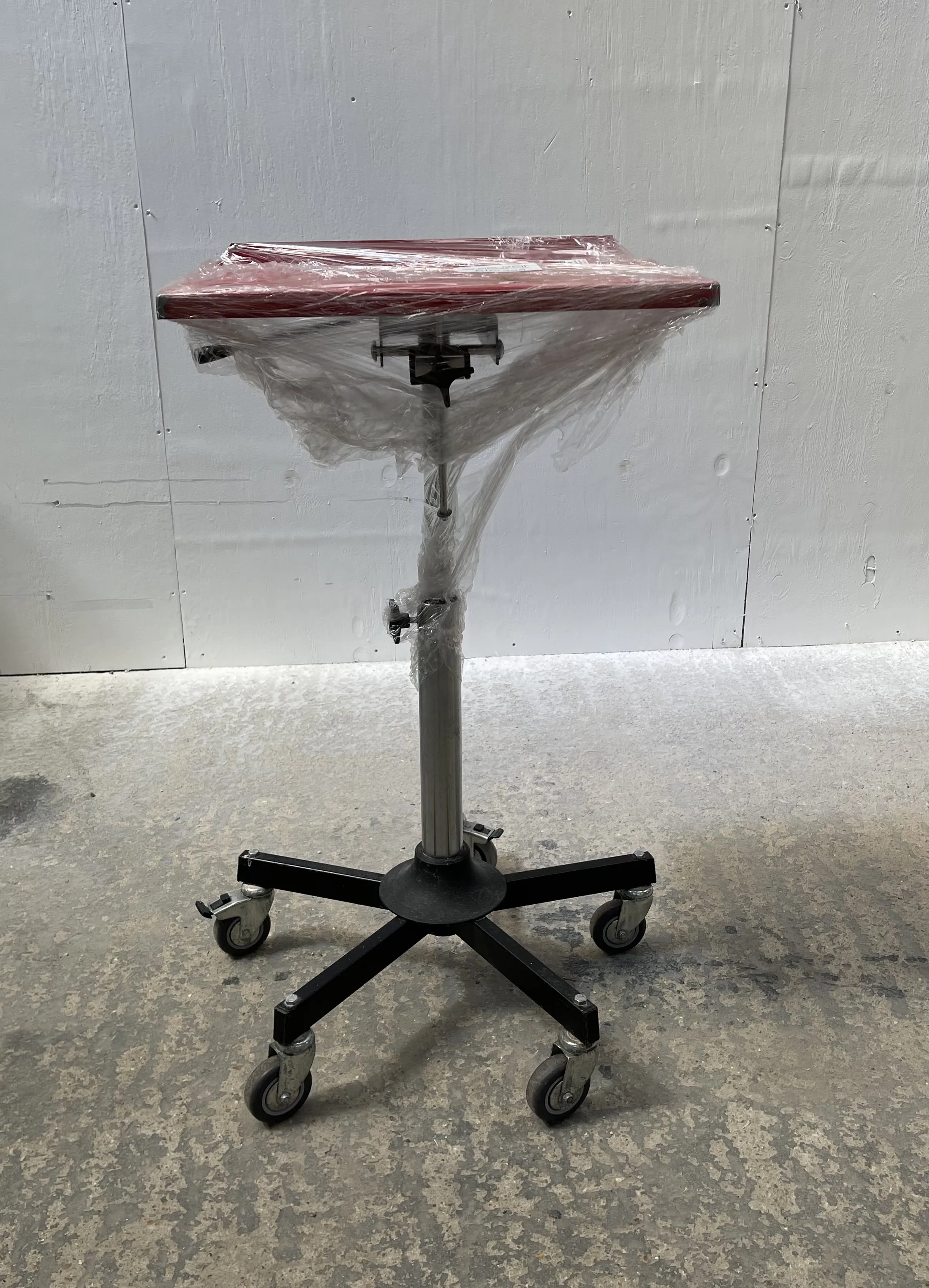 Used Height Adjustable Trolley Table Lab Equipment 8004155