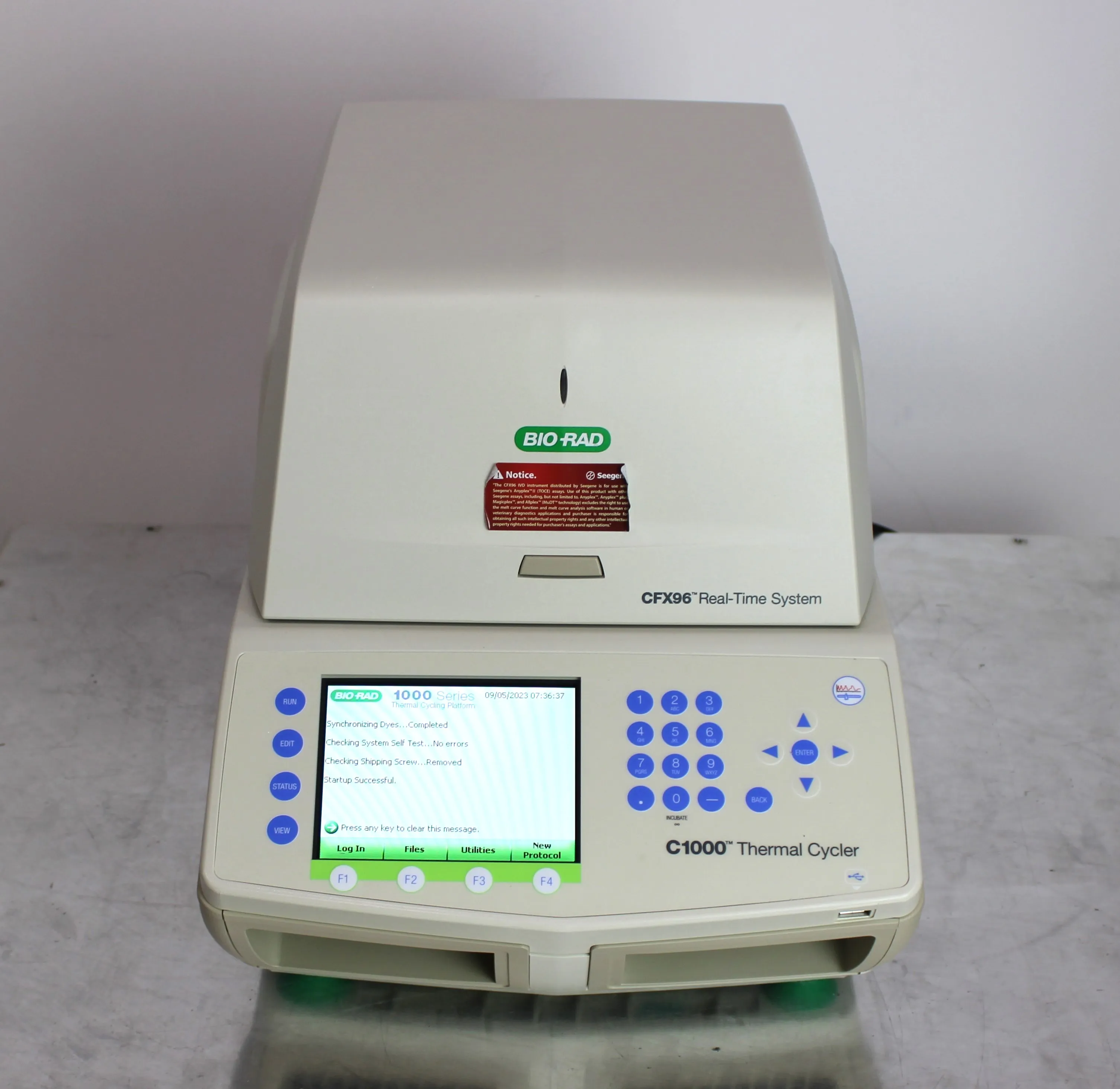 BioRad C1000 Dx Thermal Cycler 1841000-IVD with CFX96 Dx ORM 1845097-IVD