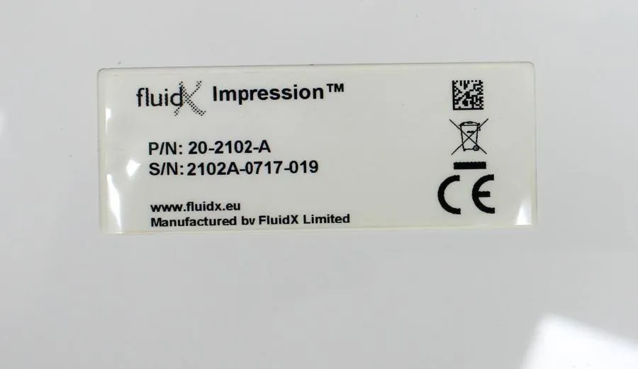 Fluid Impression Enhanced Optic Rack Barcode Scanner P/N: 20-2102-A