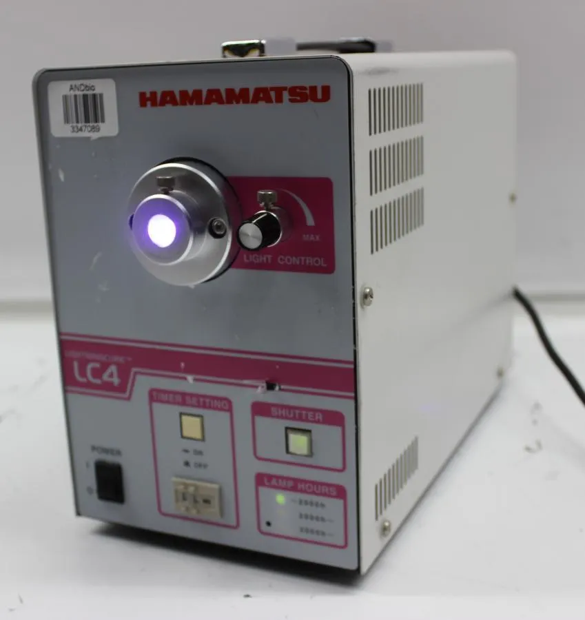 Hamamastu Lightningcure UV Spot Lightsource LC4