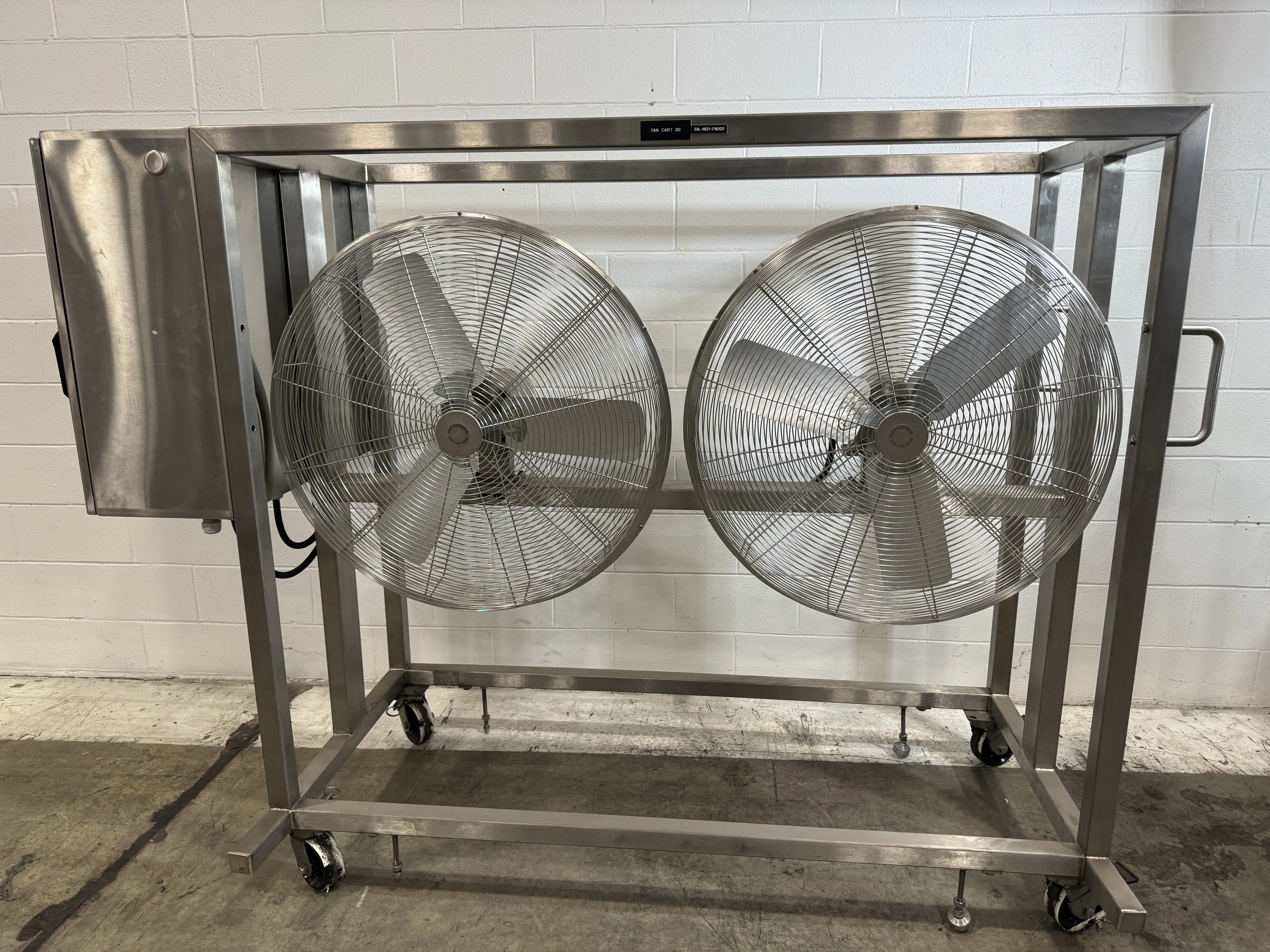 Dual Fan Cart 00 - Airflow 4200/4500 Road Speed Modulated Fan Cart - 4295