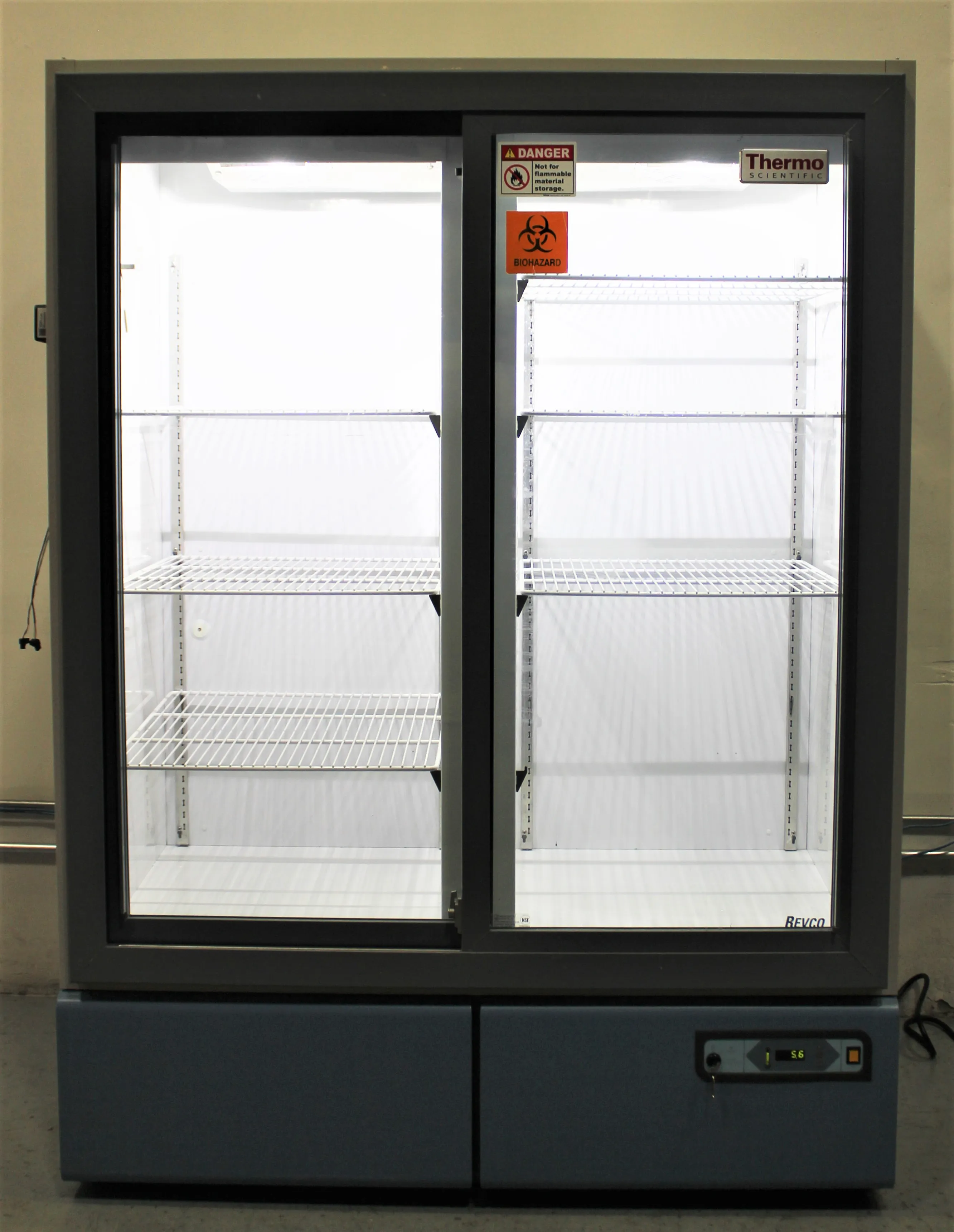 Thermo Scientific Revco  REL4504A High-Performance Laboratory Refrigerator with Glass Doors