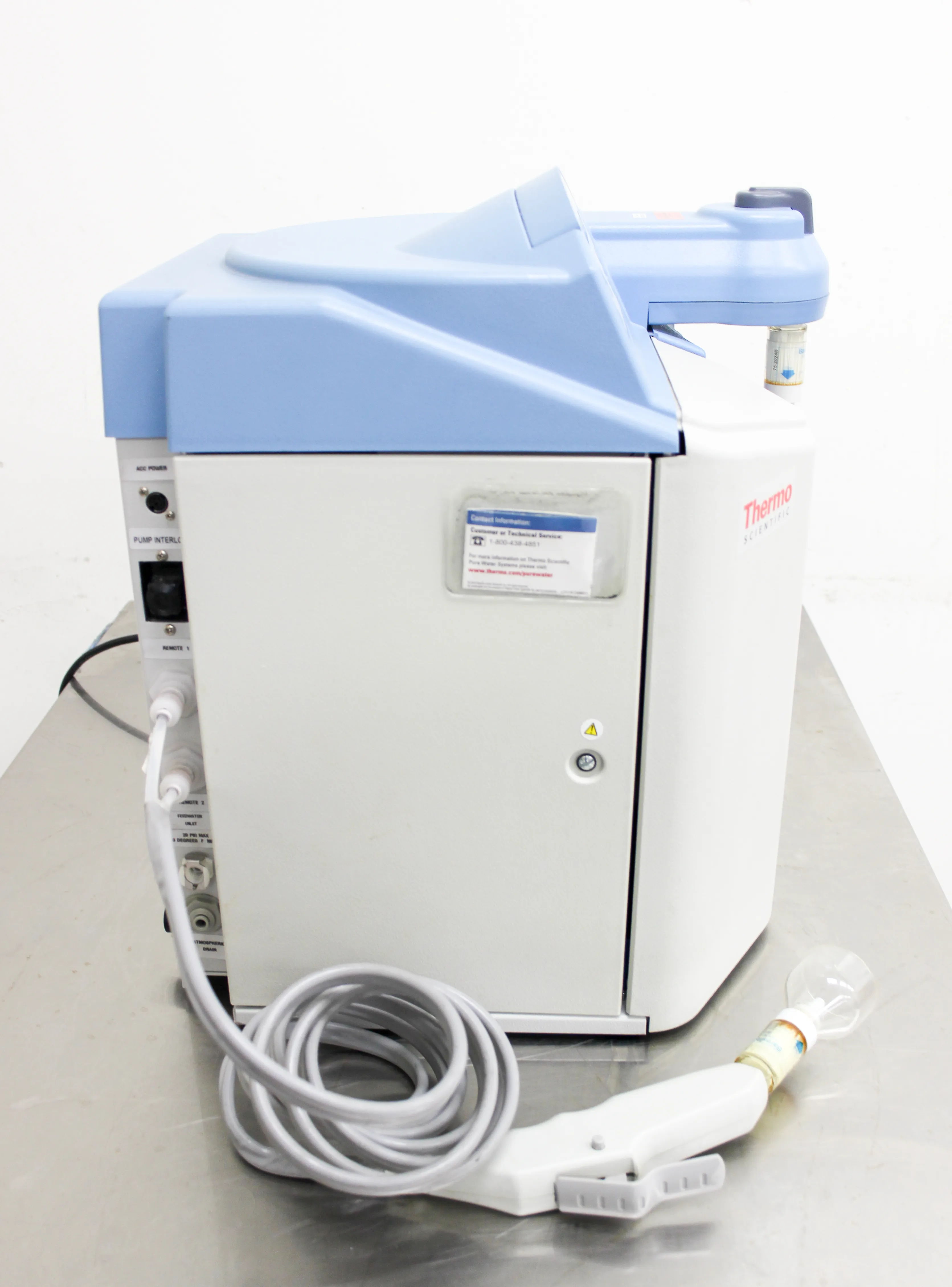 Thermo Barnstead NanoPure Model 7143 Analytical Water Purification System D11901 w/ Remote Dispenser - Used Lab Equipment D11901