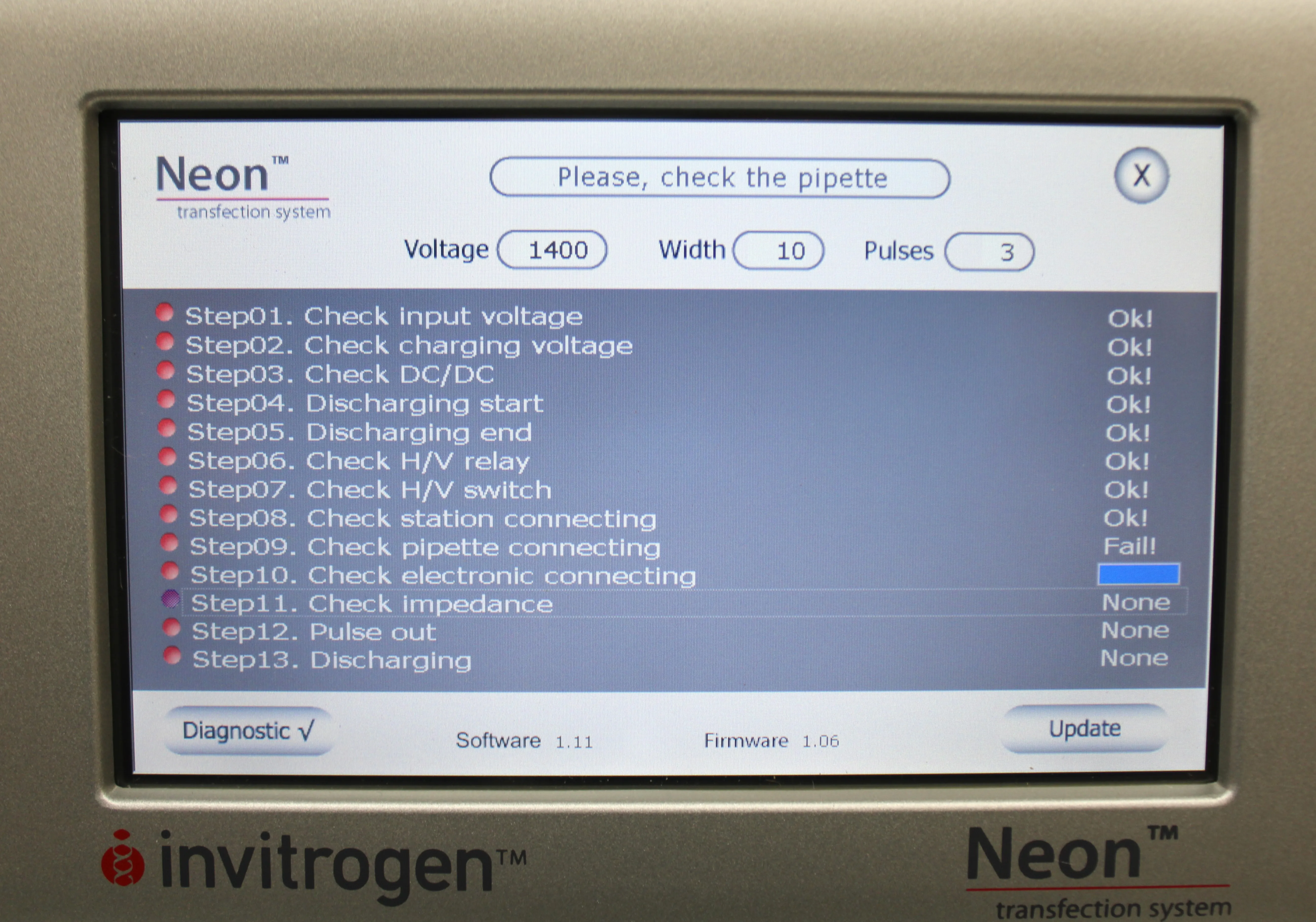 Thermo Fisher Invitrogen MPK5000 Neon Transfection System 240V