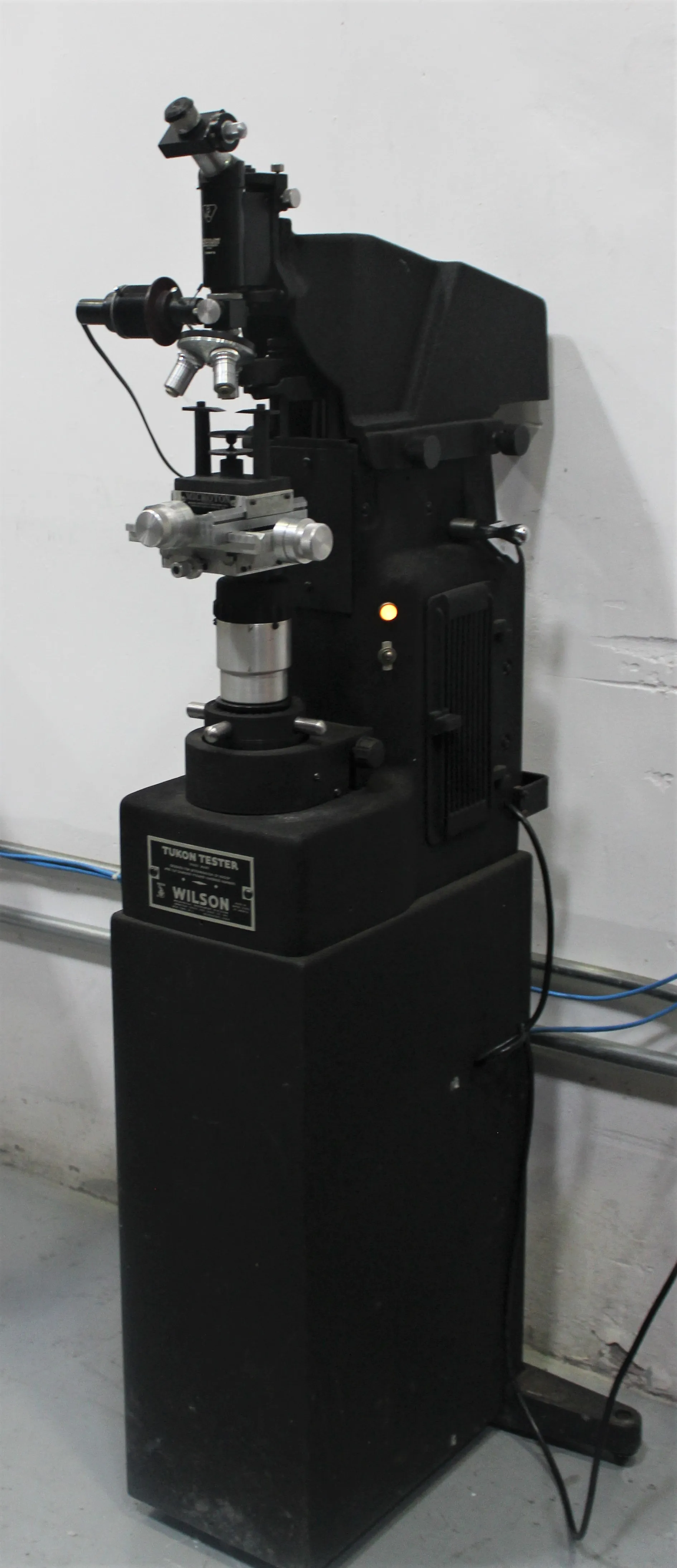 Wilson Tukon Microhardness Tester with Bausch & Lomb Microscope