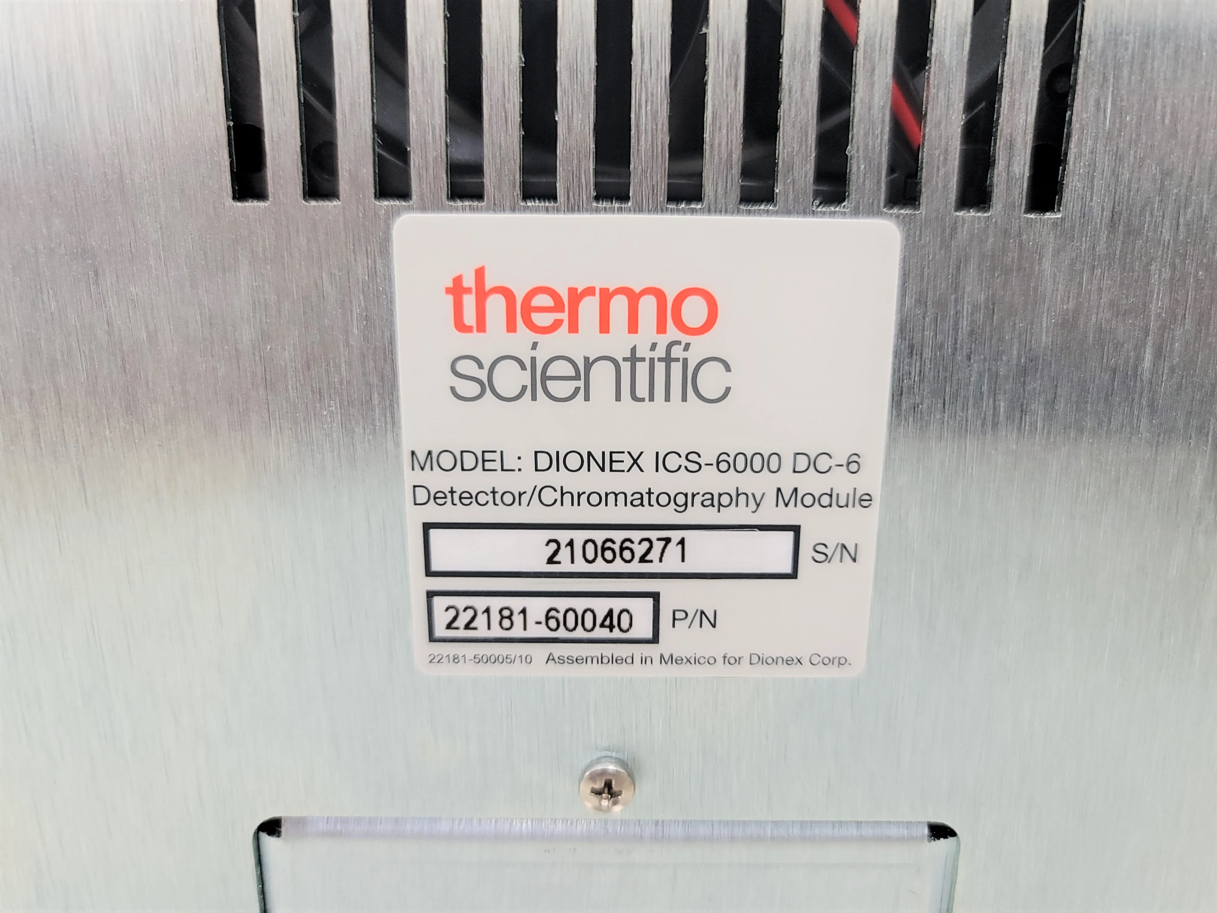 Thermo Scientific Dionex ICS-6000 DC Detector/Chromatography Compartment