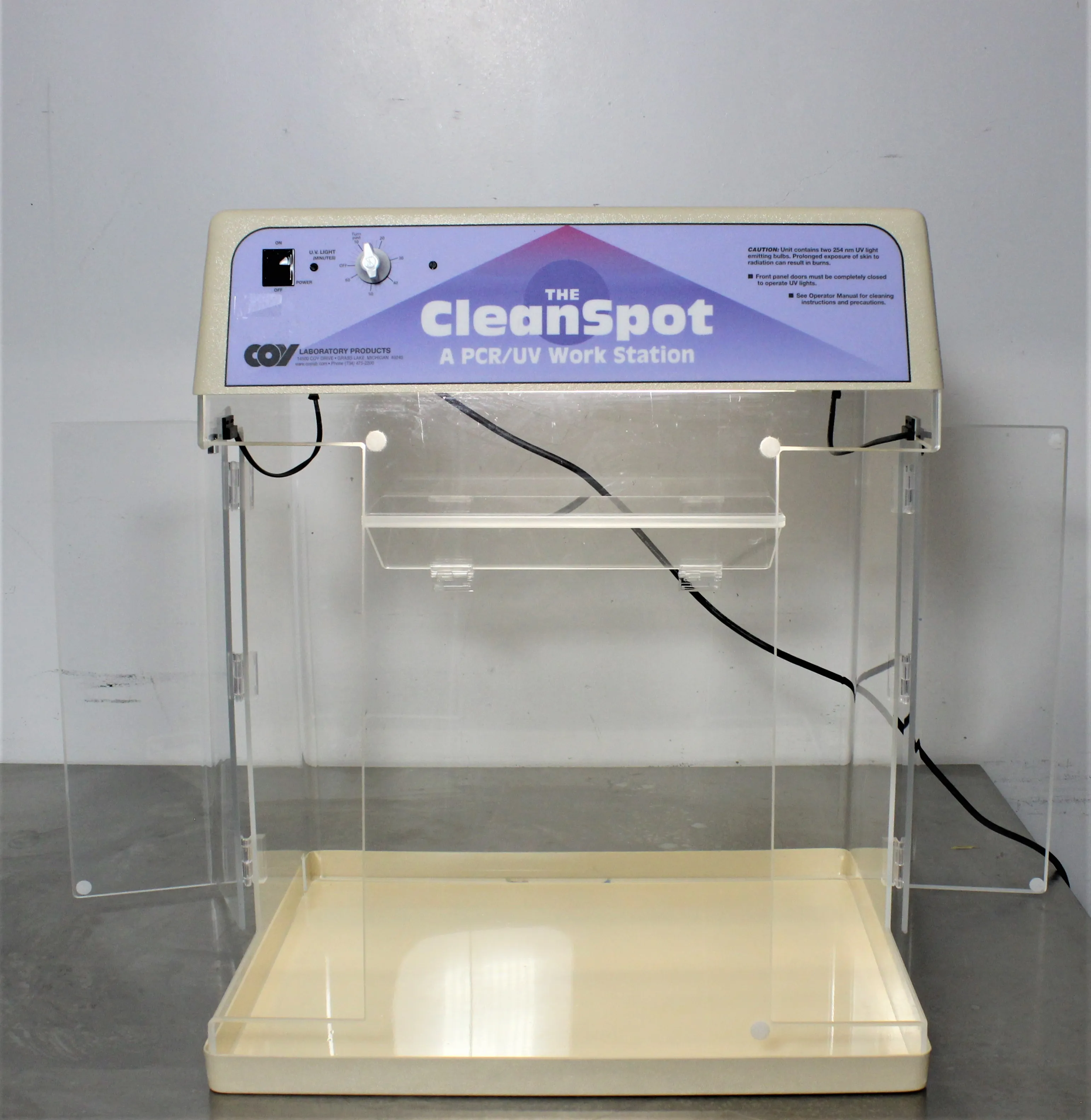 COY Laboratory CleanSpot PCR Workstation CS11-026