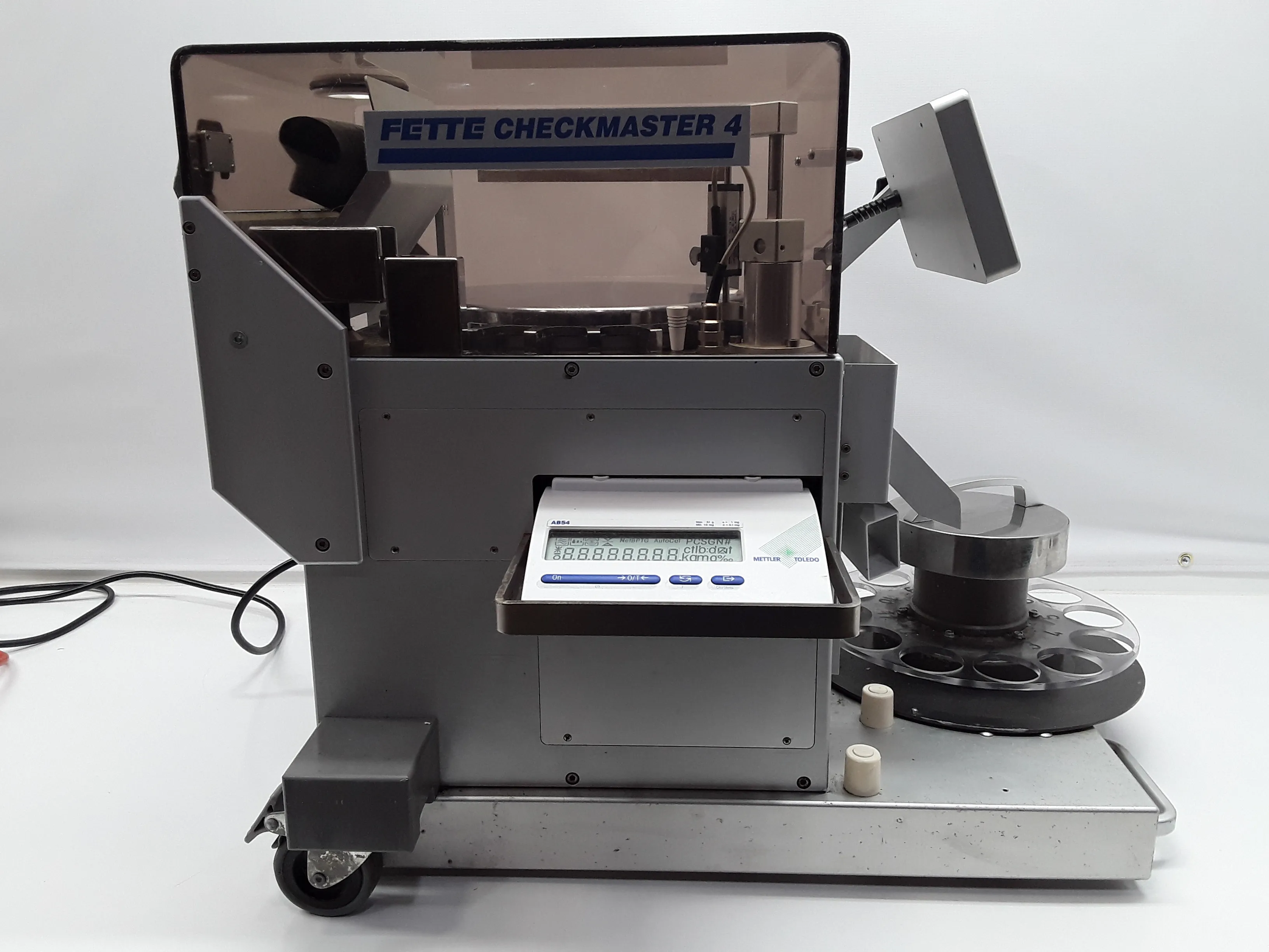 Fette Checkmaster 4 Tablet Hardness Tester with Mettler AB-54 Scale