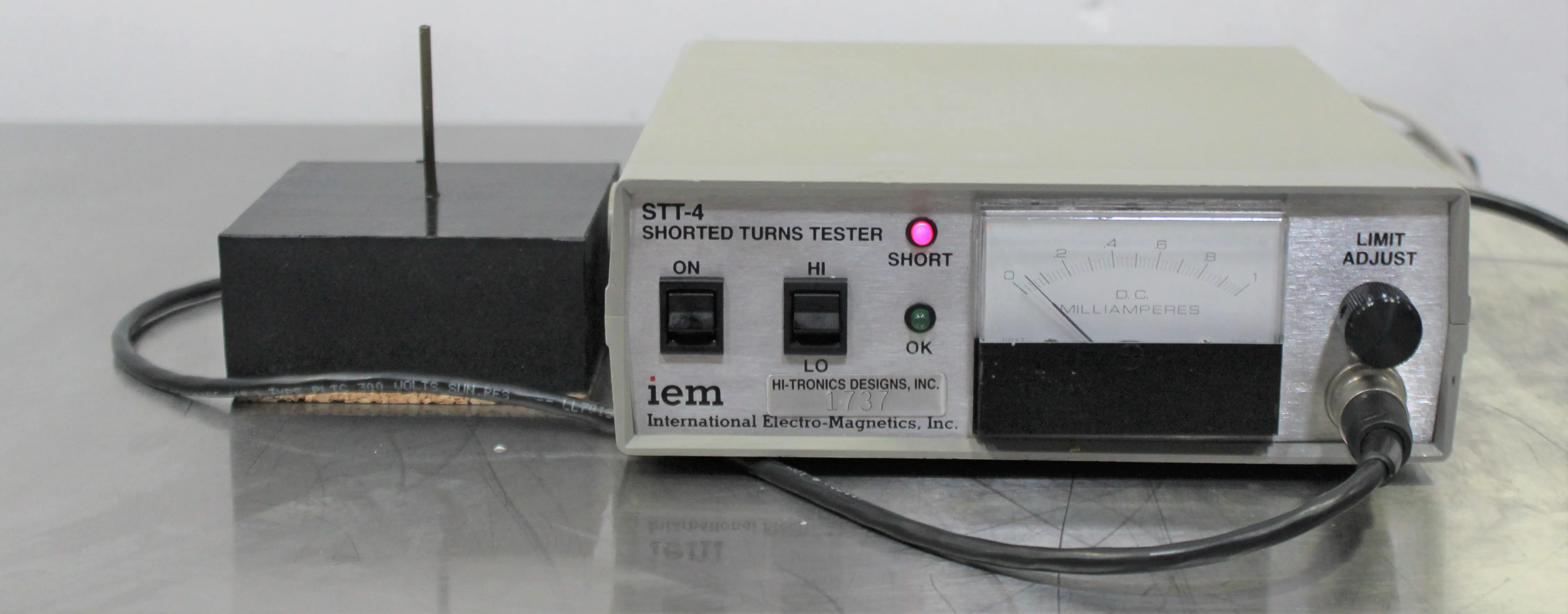 iem STT-4 Shorted Turns Tester Class 2 Used 30-Day Warranty