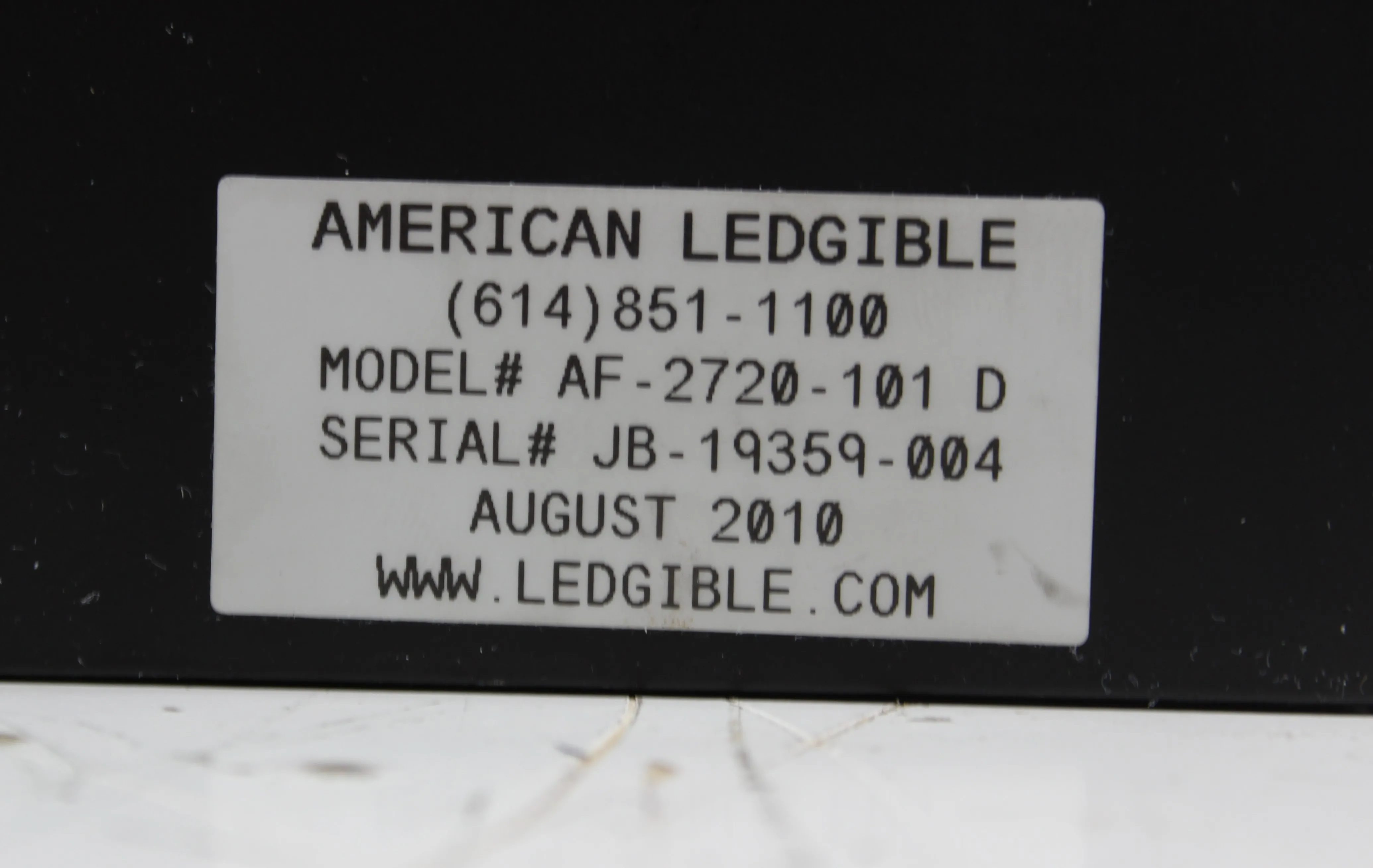 American Ledgible Production Pace Timer AF-2720-101 D