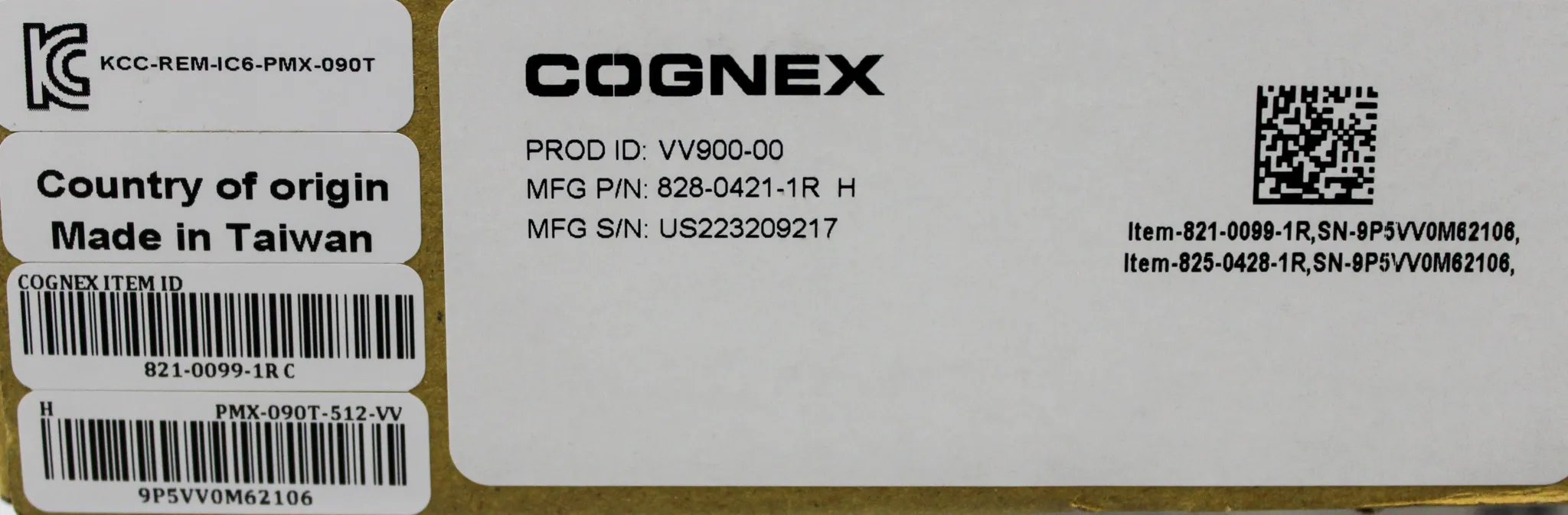 COGNEX IS2000M-120-40-000 Turnkey Lab Accessory Kit