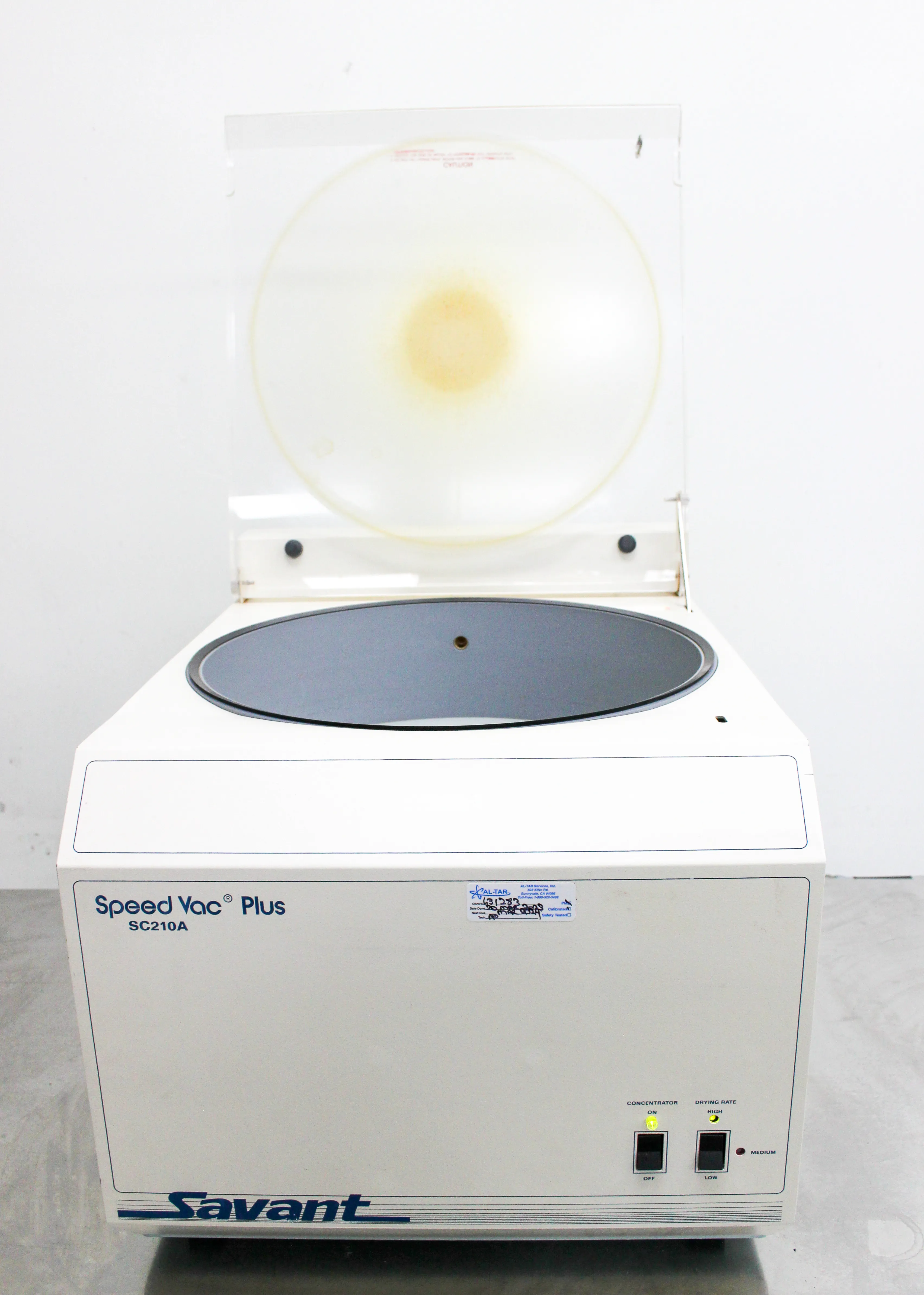 Savant SpeedVac Plus SC210A Centrifugal Vacuum Concentrator