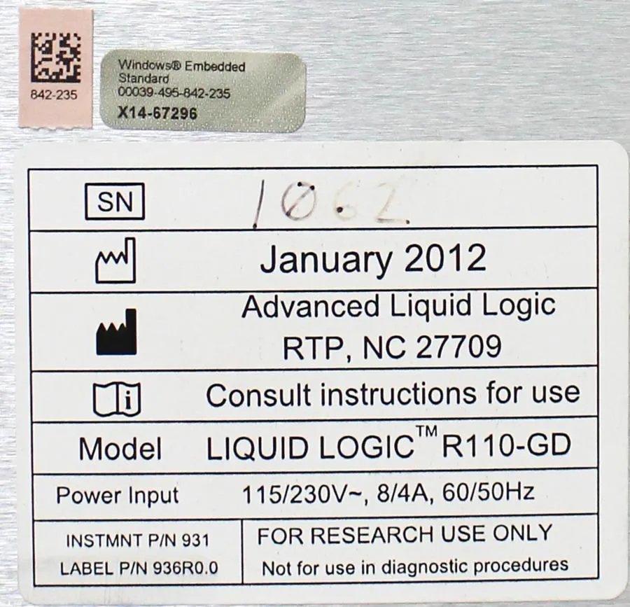 Advanced Liquid Logic R110-GD Liquid Logic