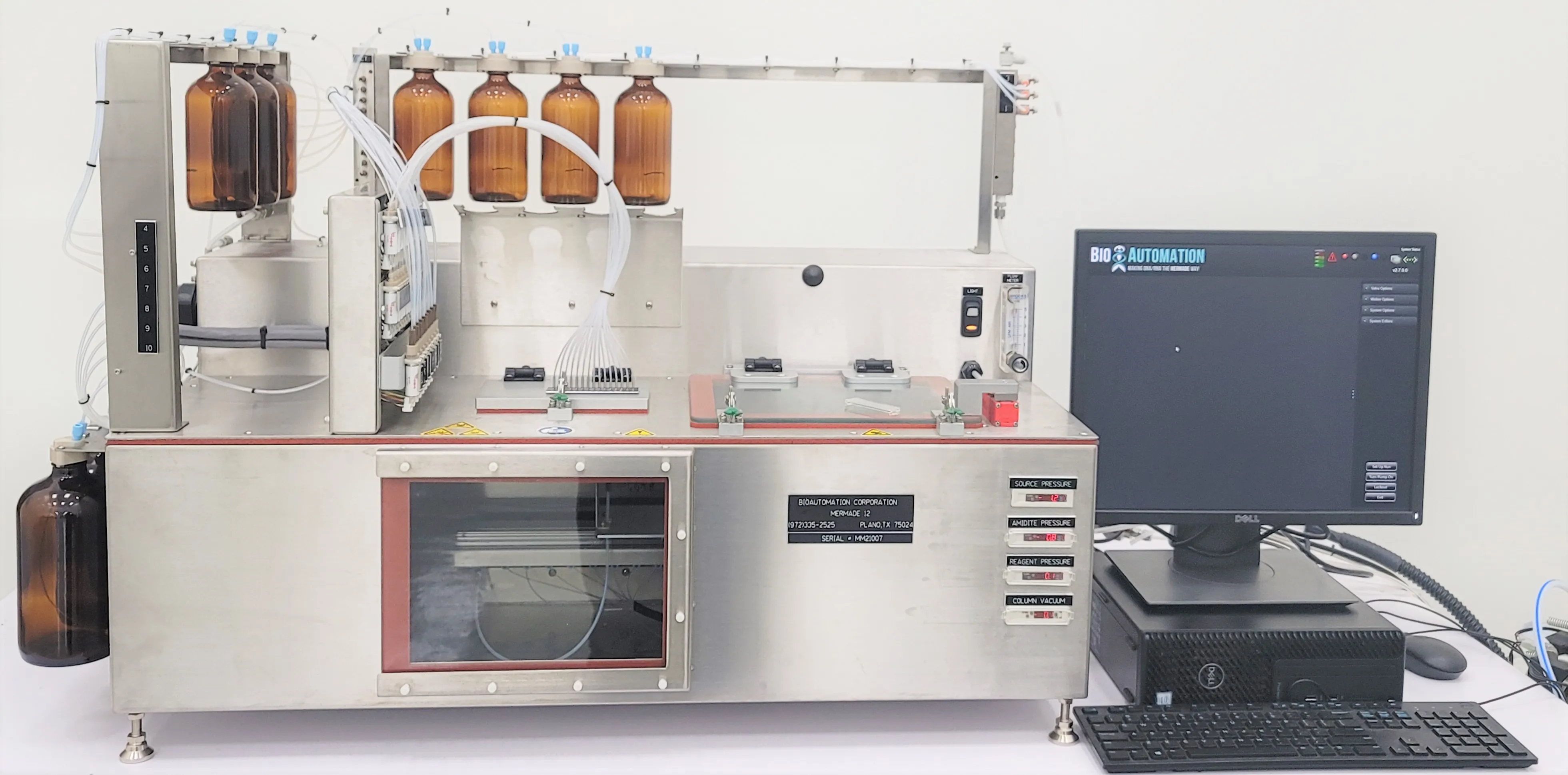 BioAutomation MerMade 12 Oligonucleotide DNA Synthesizer