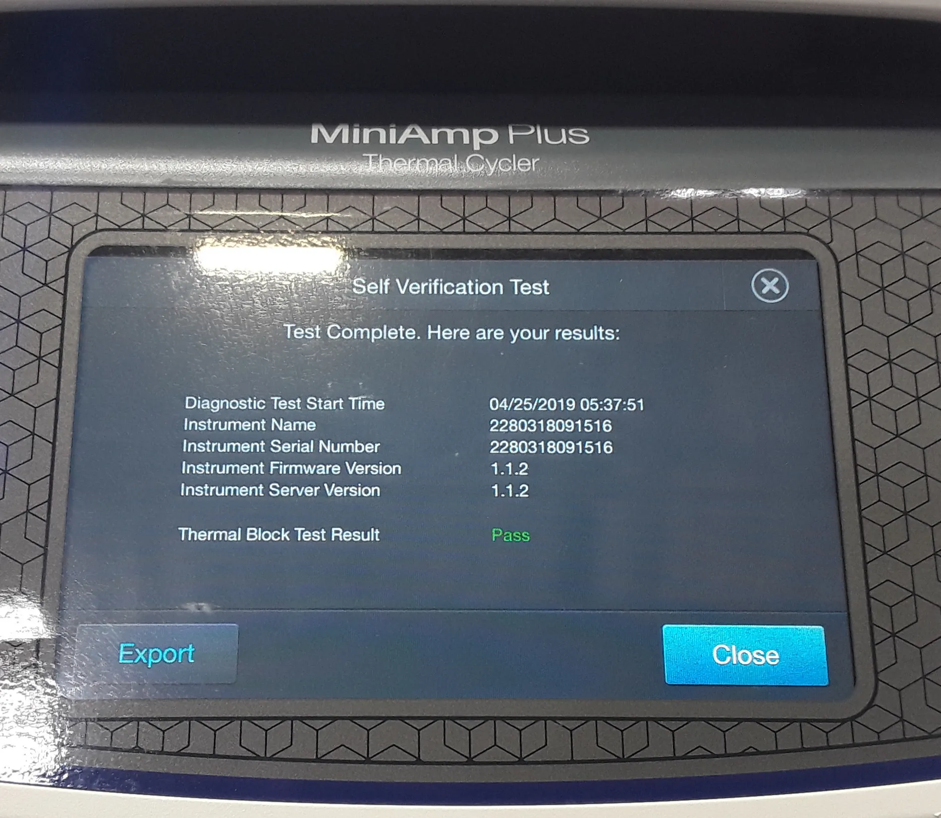 Applied Biosystems MiniAmp Thermal Cycler A37029 PCR Thermal Cycler