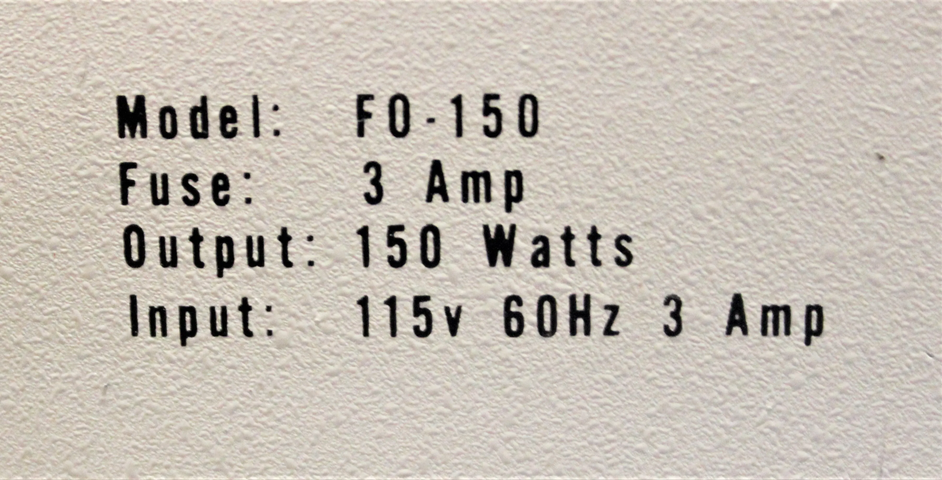 CHIU Technical FO-150 Fiber Optic Light Source Illuminator