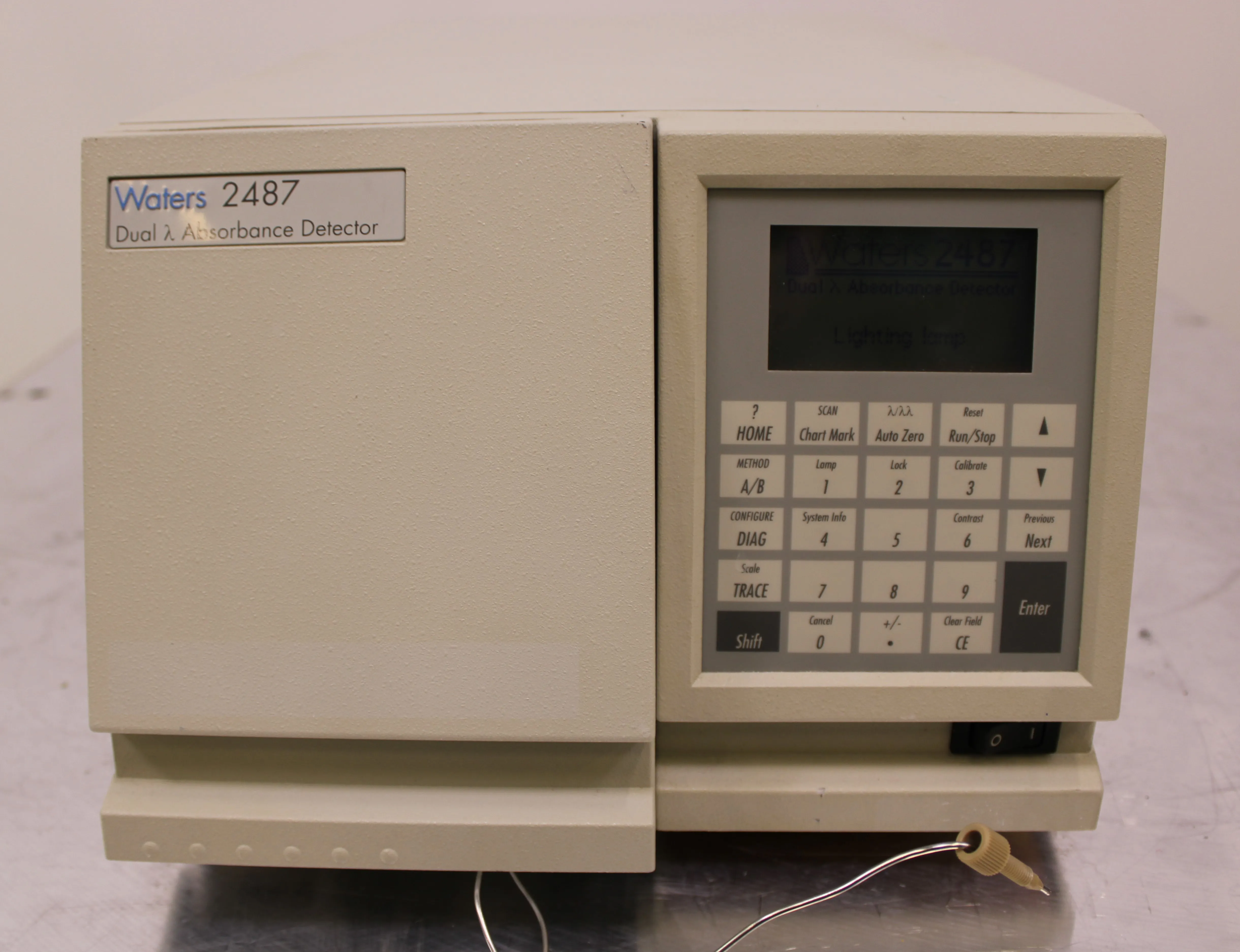 Waters 2487 Dual Absorbance Detector HPLC FPLC GC CE Used No Warranty