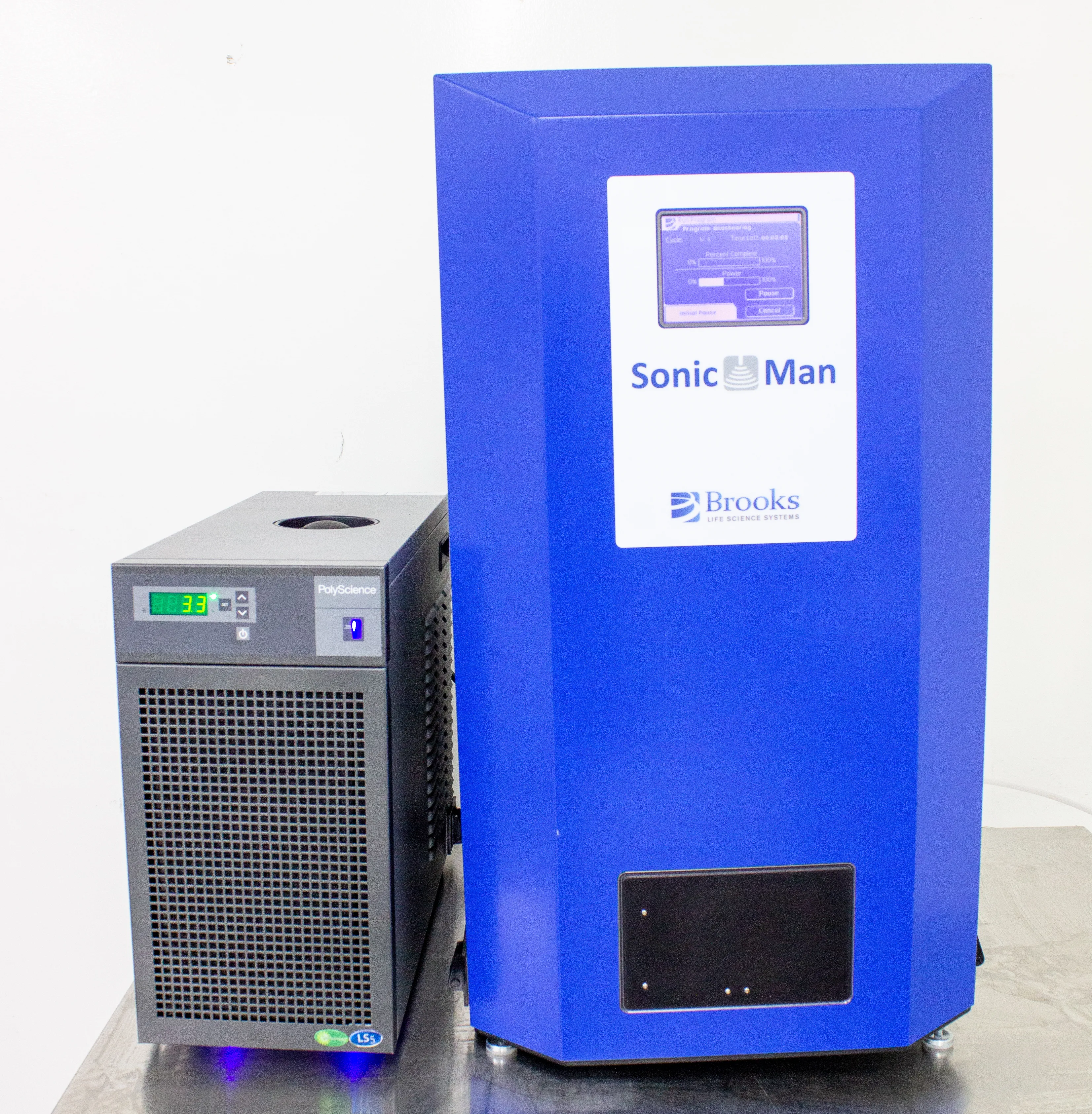 Brooks Sonic Man SCM1000-4 Microplate & Tube Based Sample Preparation w/ Chiller