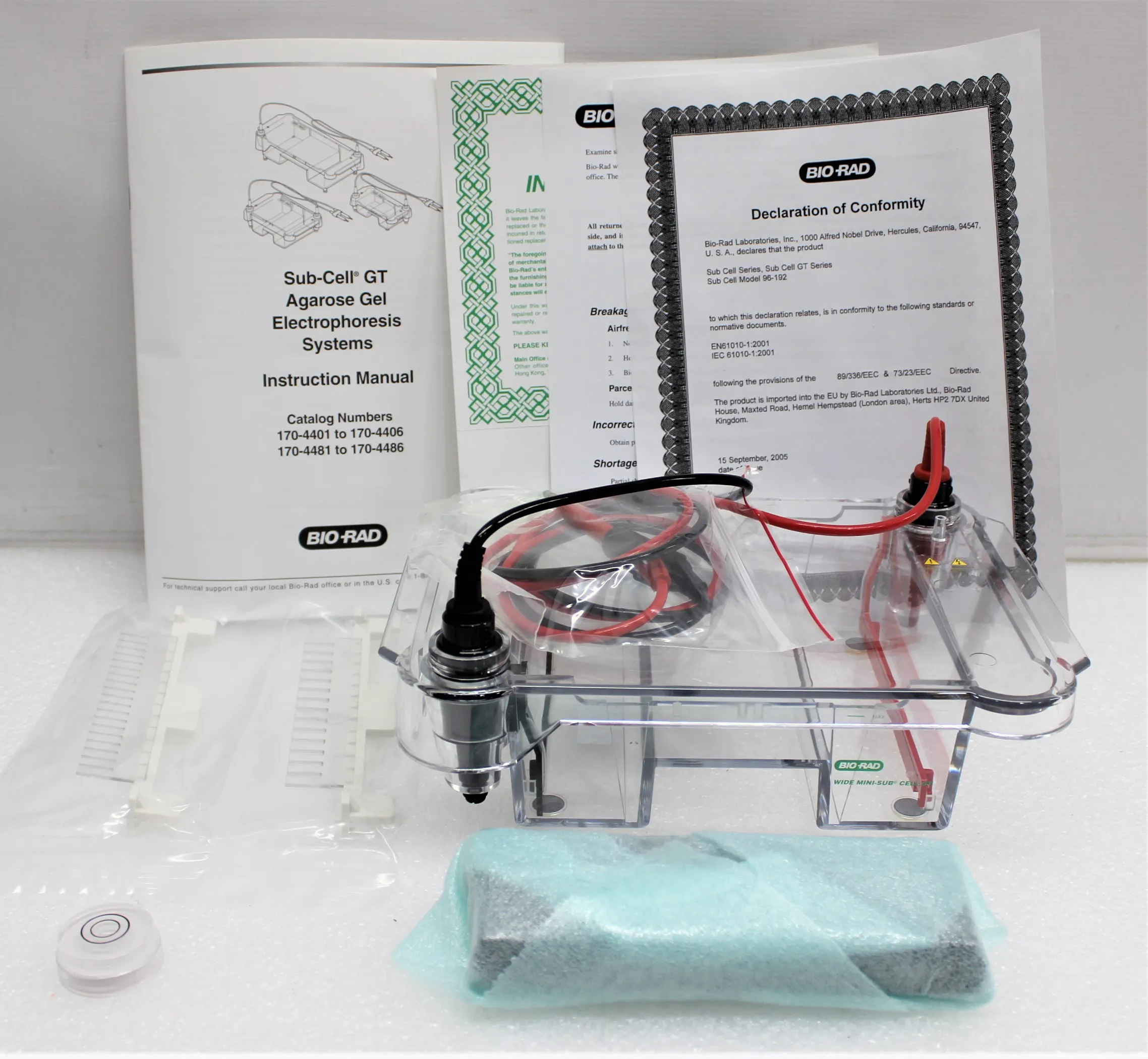 BIO-RAD Wide Mini-Sub Cell GT System Electrophoresis System