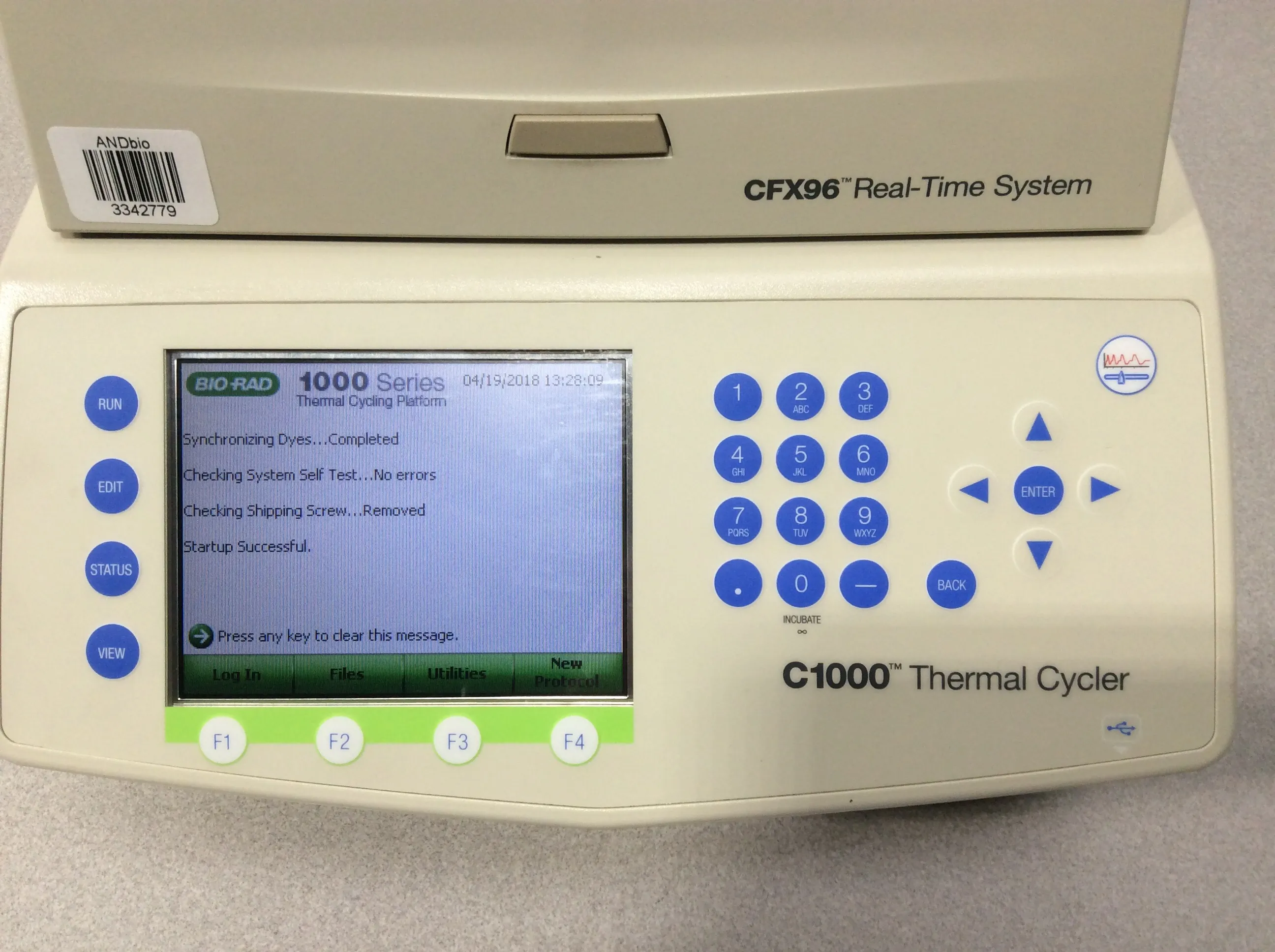 BIO-RAD C1000 Thermal Cycler CFX96 Real-Time System PCR Thermal Cycler