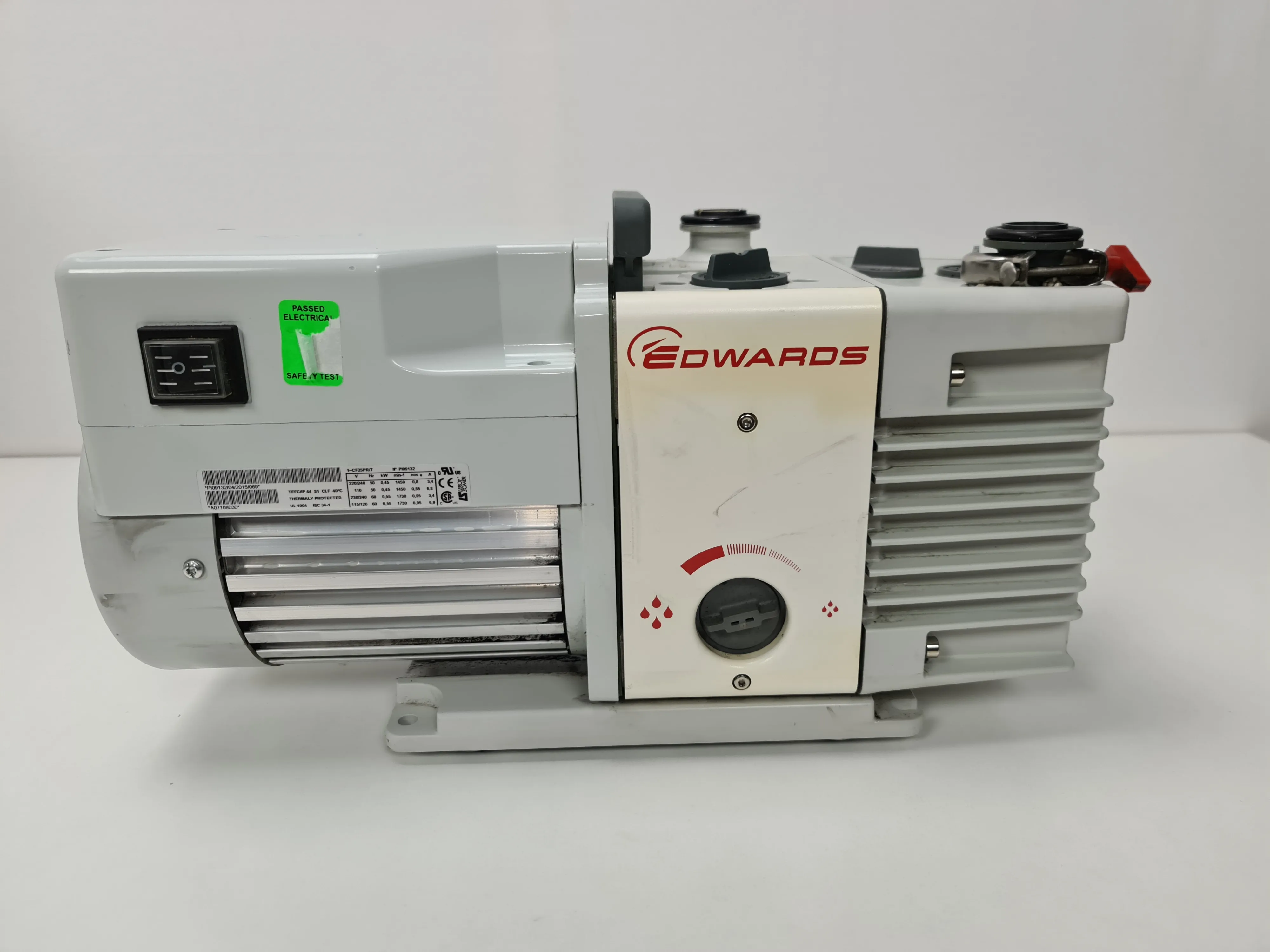 Edwards 3 Model RV3 Rotary Stage Dual Stage Vacuum Pump