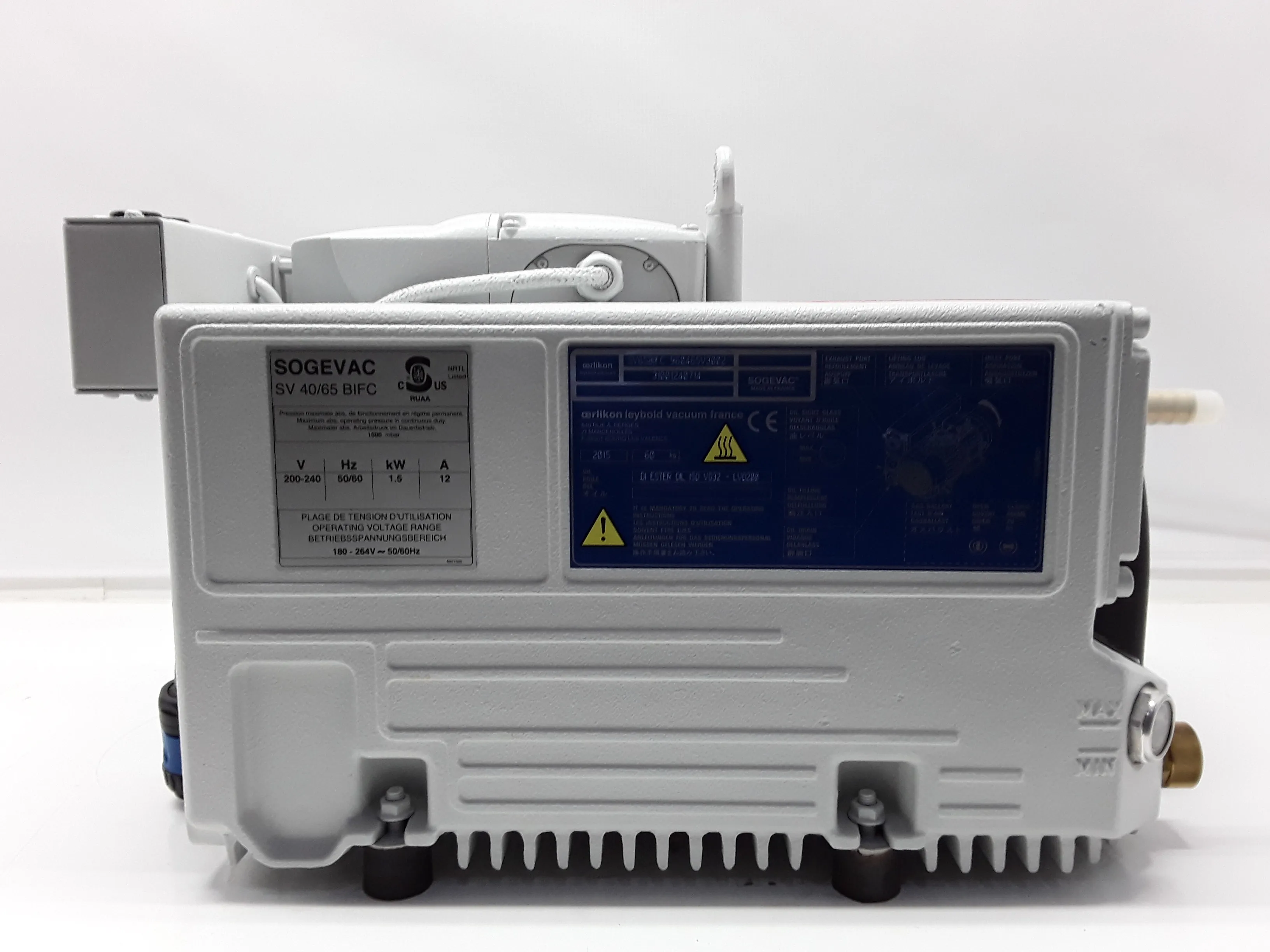 Sogevac SV65 BI FC Vacuum Pump