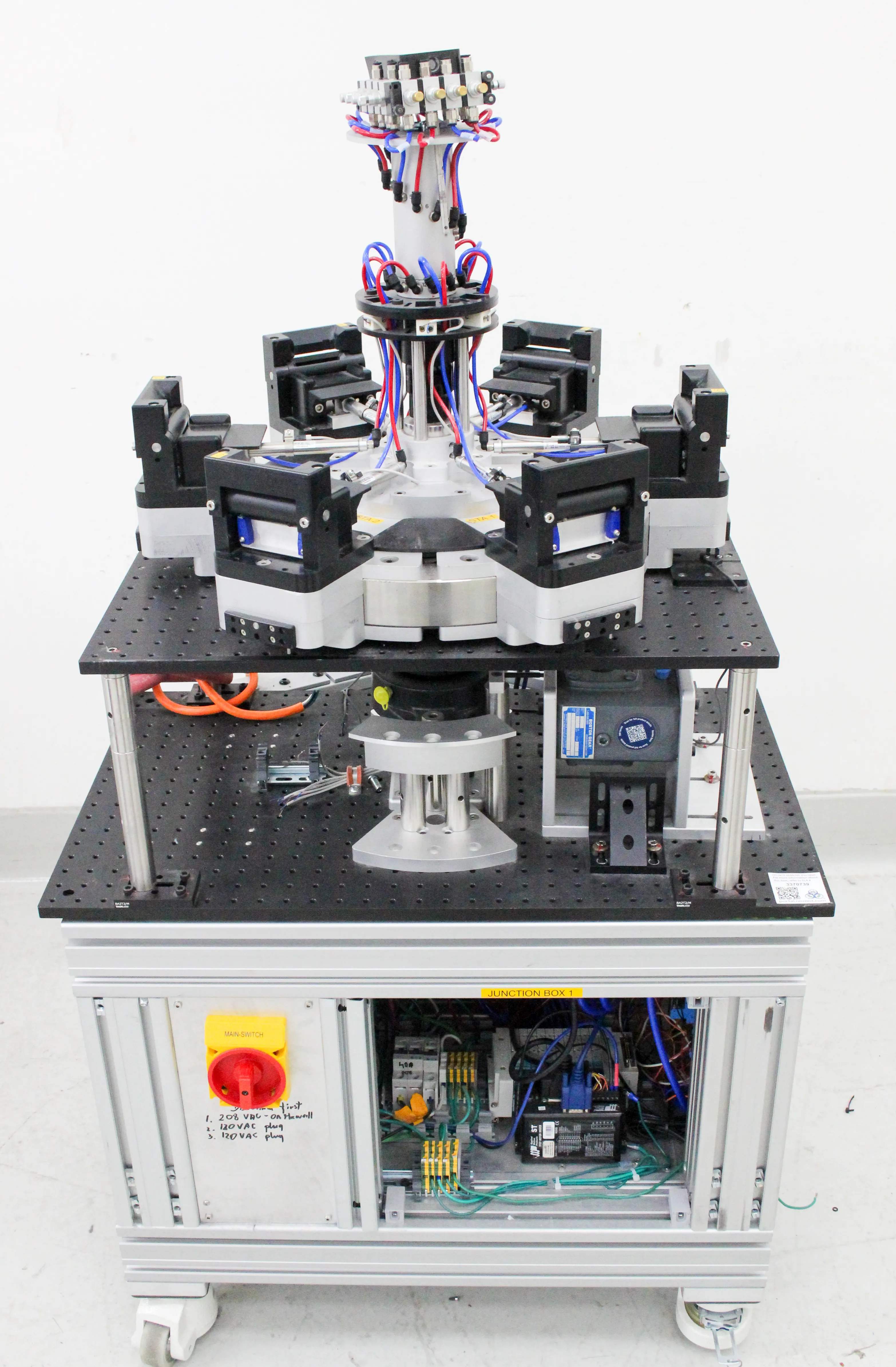 MesaBioTech Custom Junction Box with Motorized Turntable