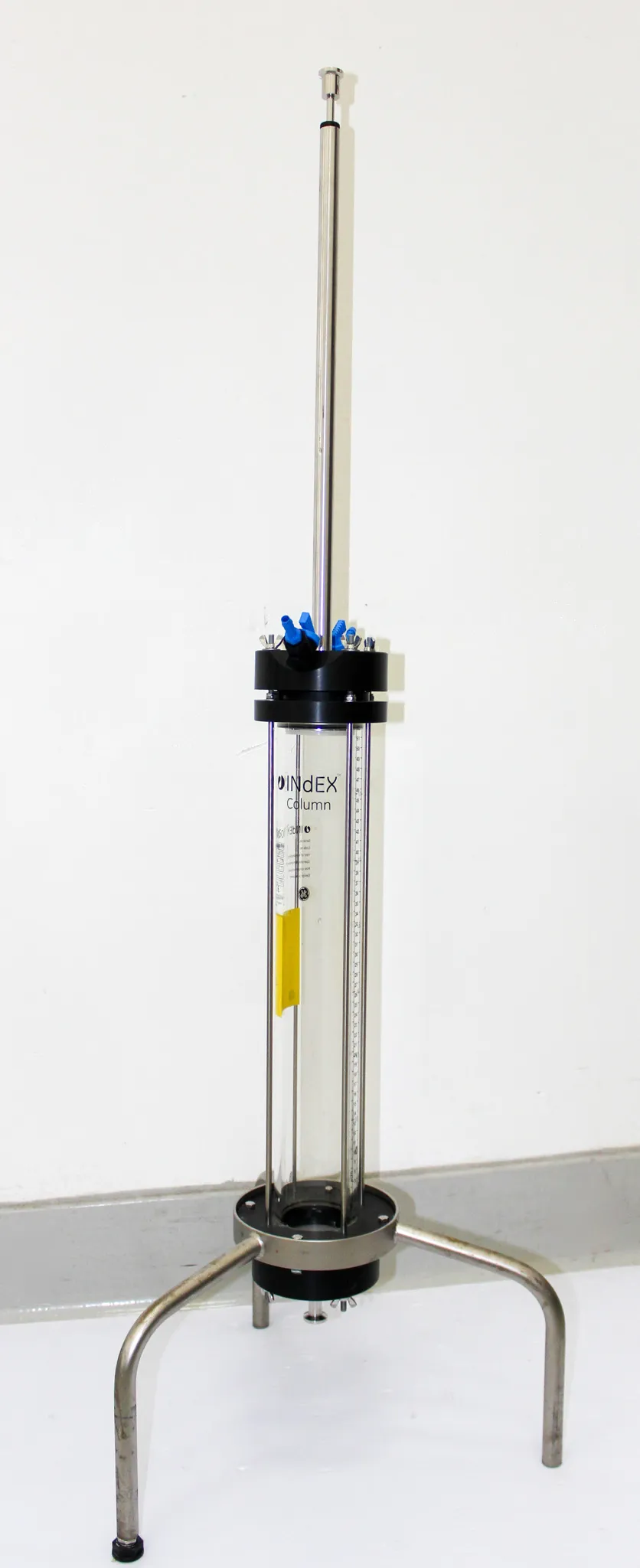 GE Healthcare Bio-Sciences Index Column 70/500 Chromatography Column with Stand