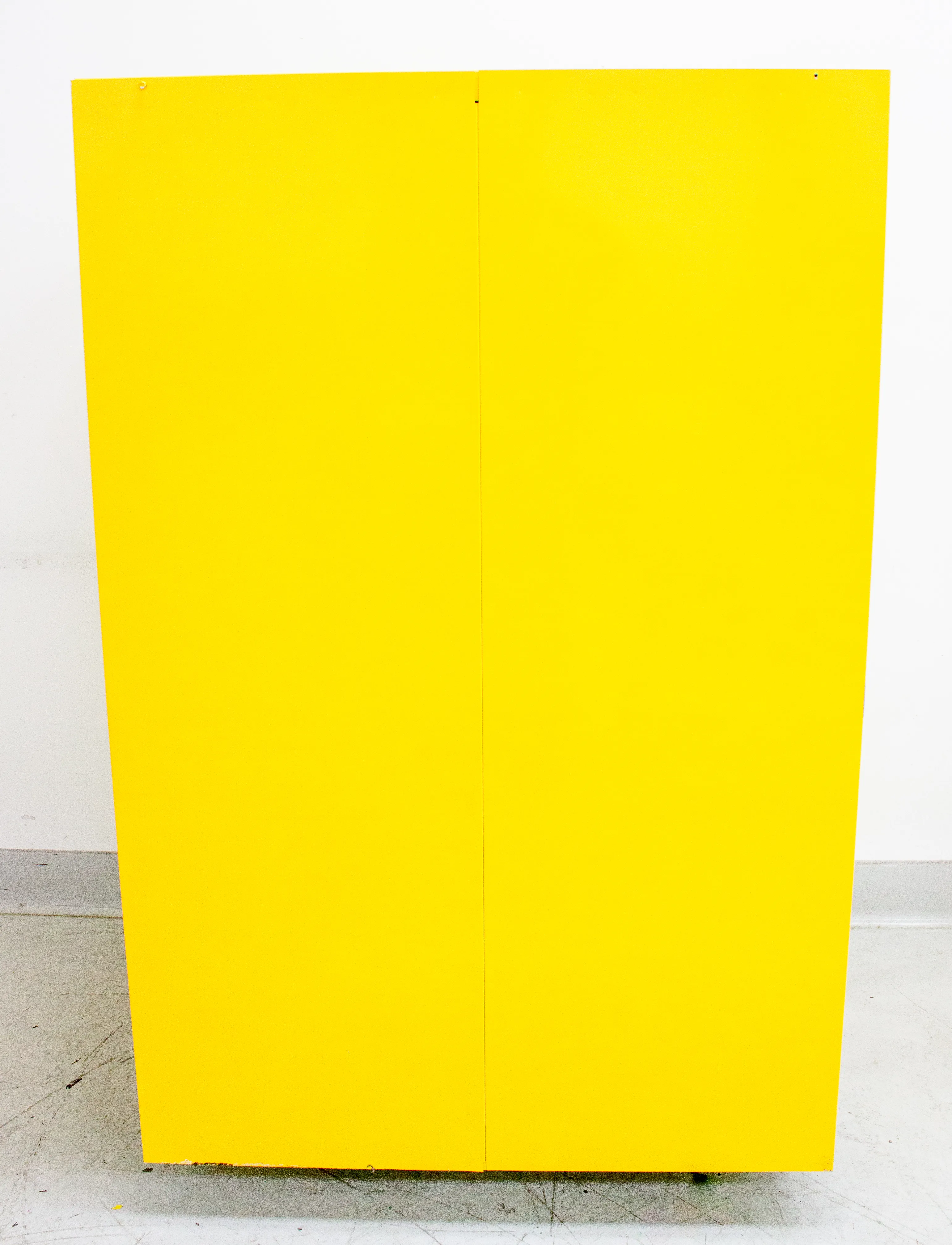 Uline Standard Flammable Storage Cabinet - Manual Doors, Yellow, 90 Gallon, H-2219M-Y by REUZEit