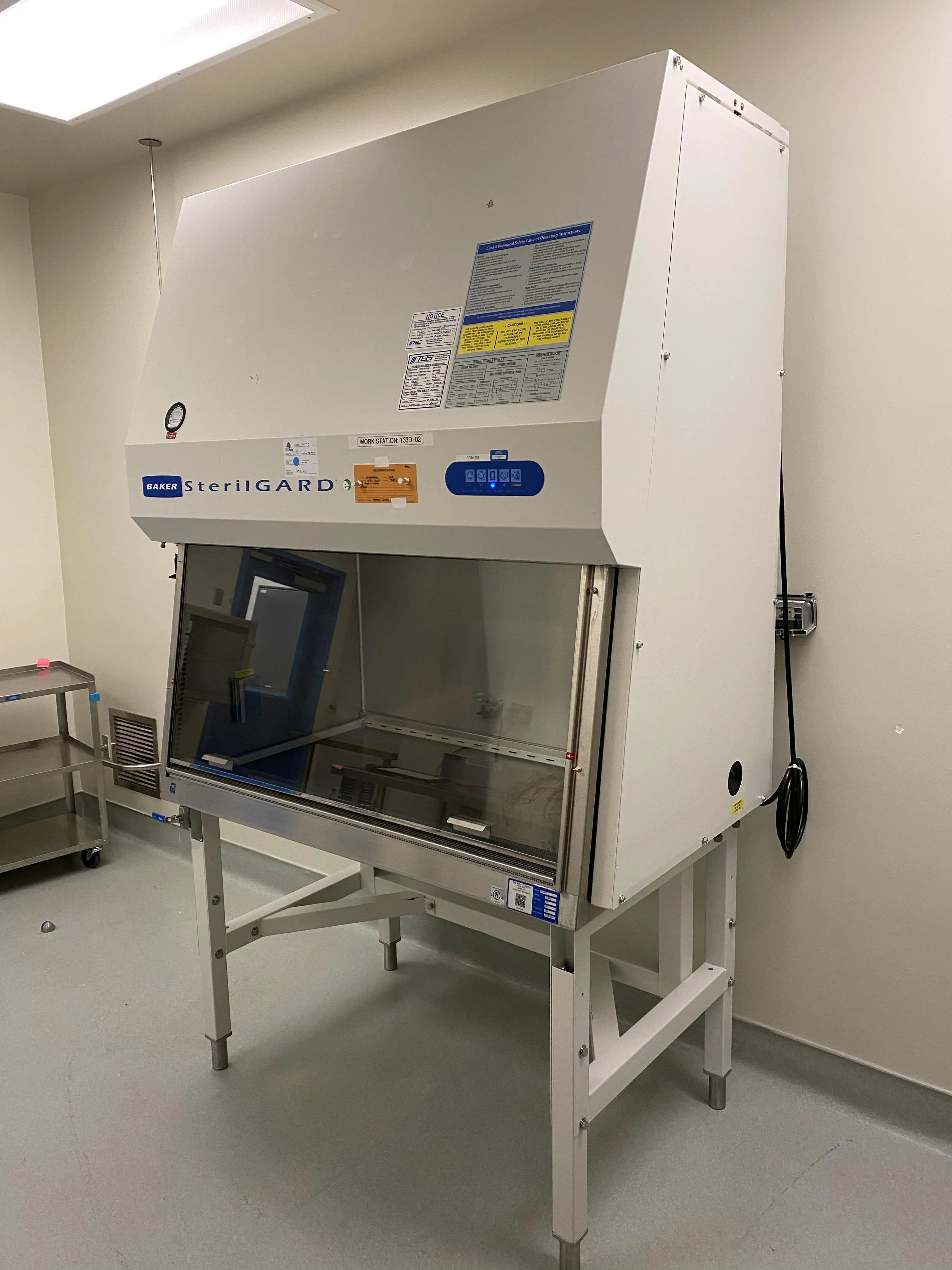 Baker SG404 SterilGARD e3 Biological Safety Cabinet Class 1 113889