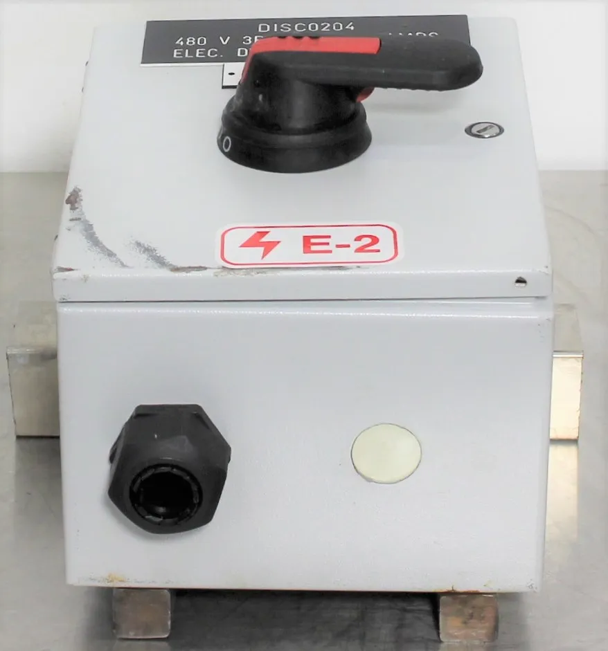 Used Purified Water Pump Control Box Disco204 DMC 480V 60Hz 35A