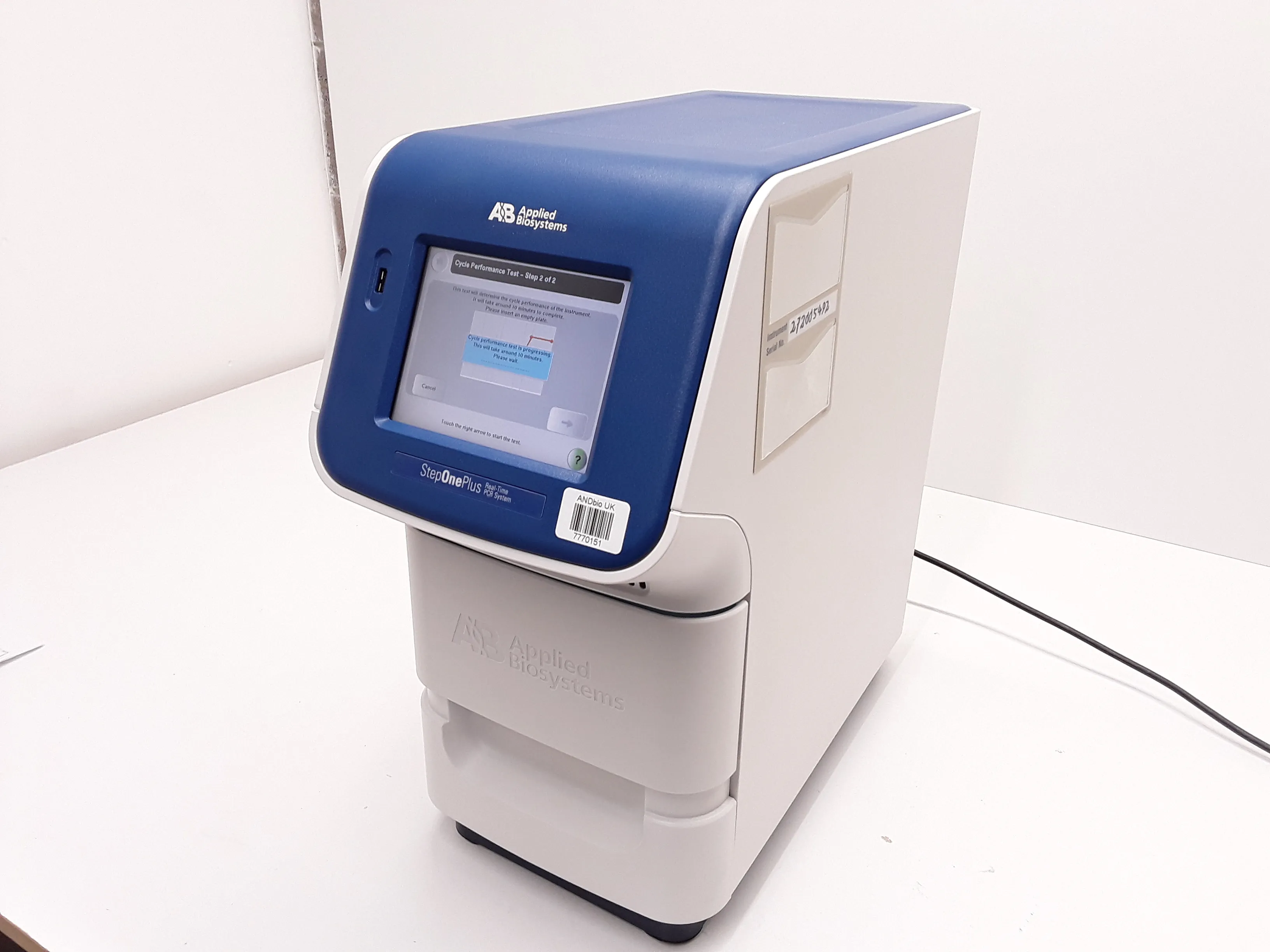 Applied Biosystems StepOnePlus PCR Real Time PCR Molecular Biology Laboratory Equipment