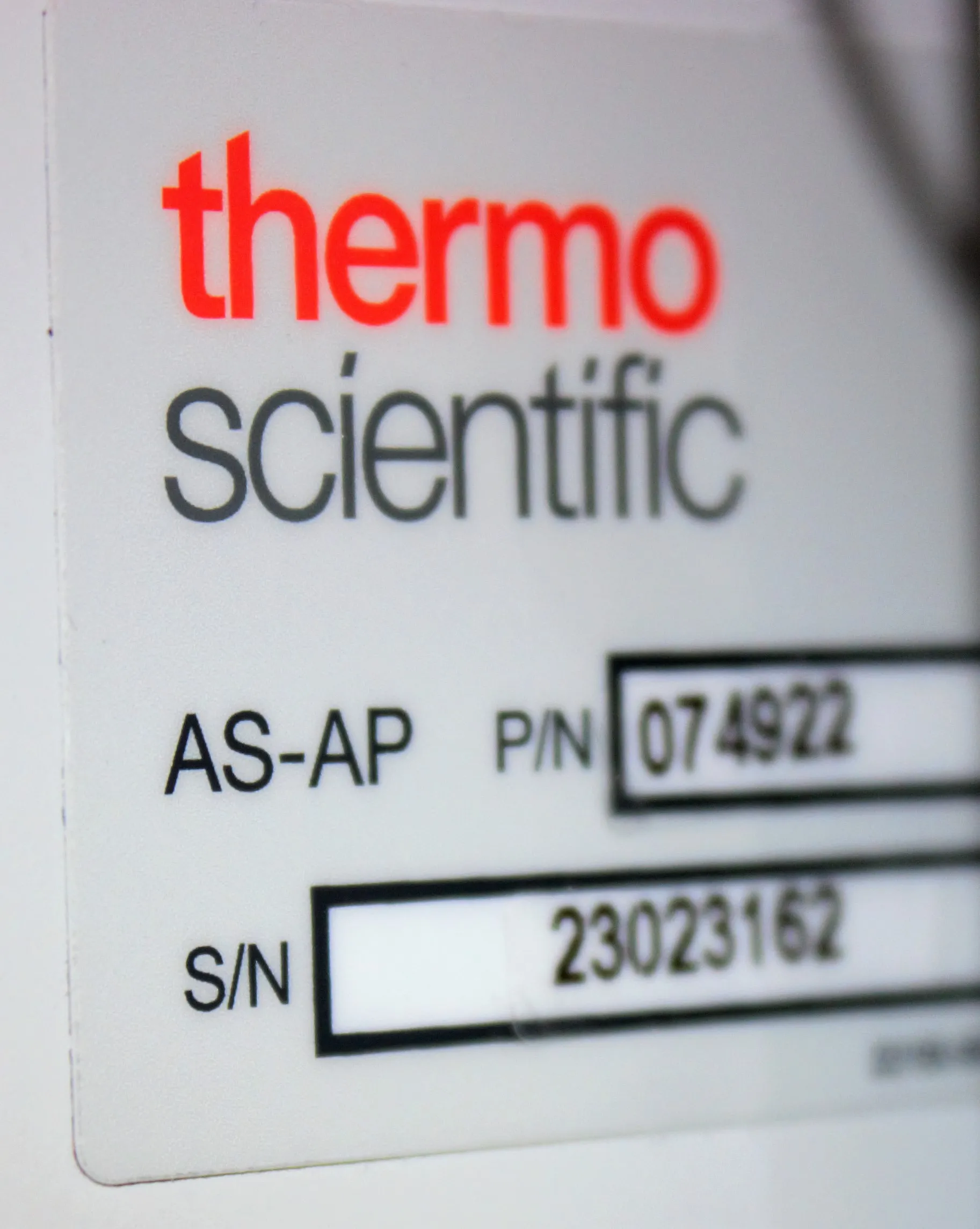 Thermo Scientific Dionex AS-AP AutoSampler P/N 074922