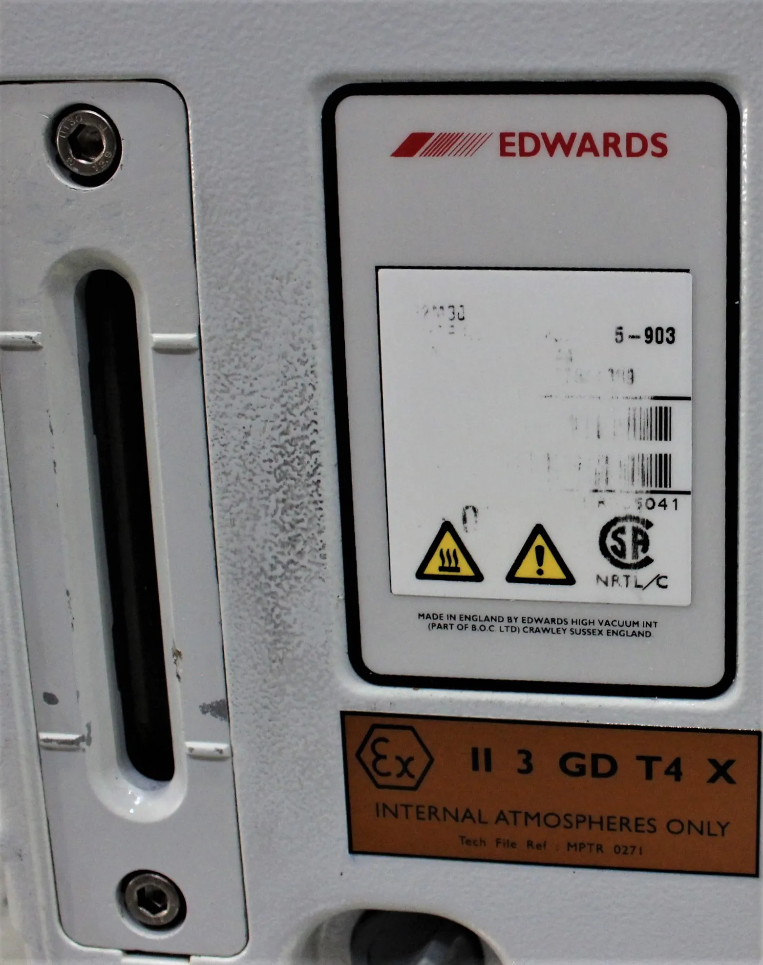 Edwards E2M30 Rotary Vane Vacuum Pump 220V 60Hz US