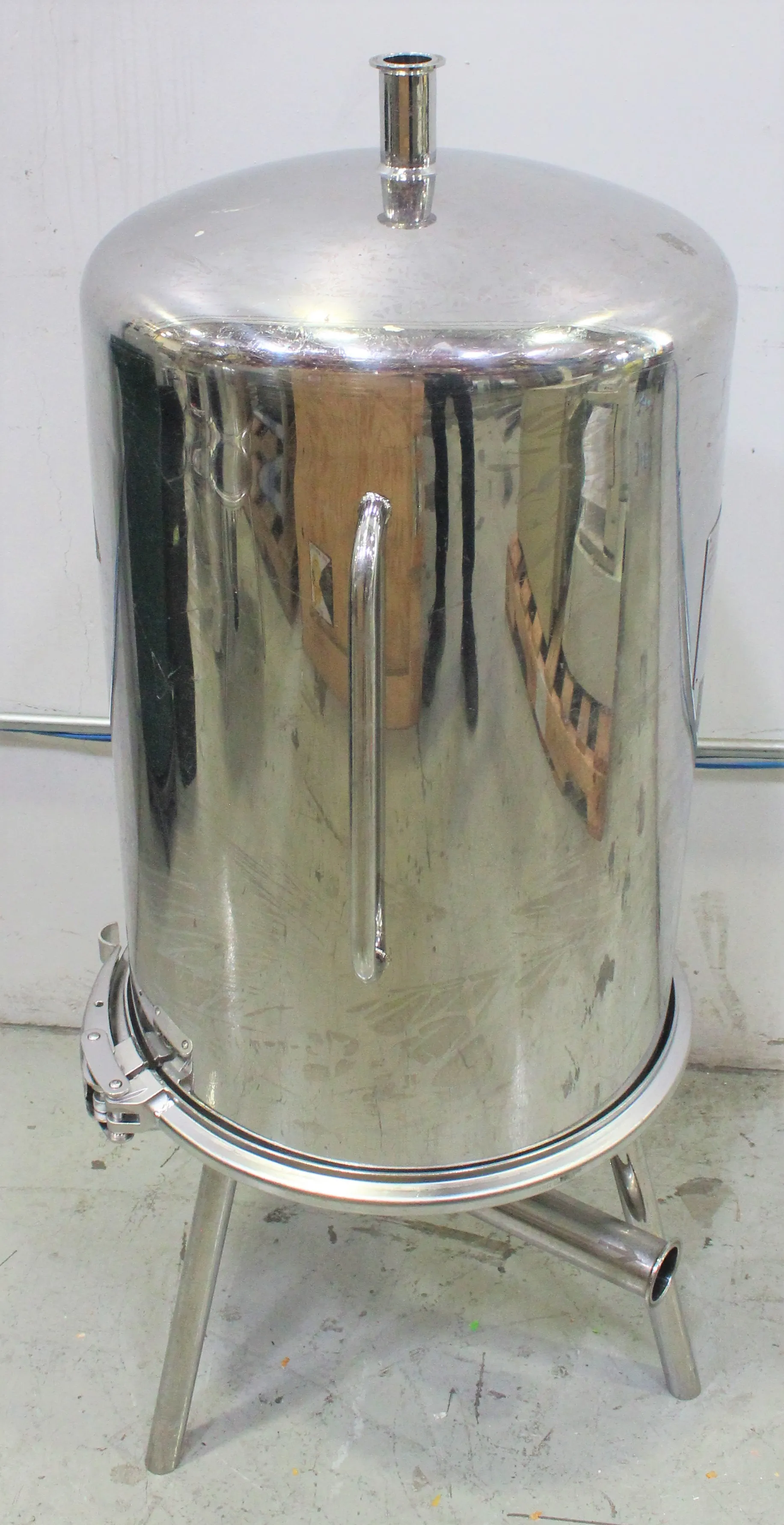 Used CUNO 16 ZPR 3 Sanitary Stainless Steel Filter Housing