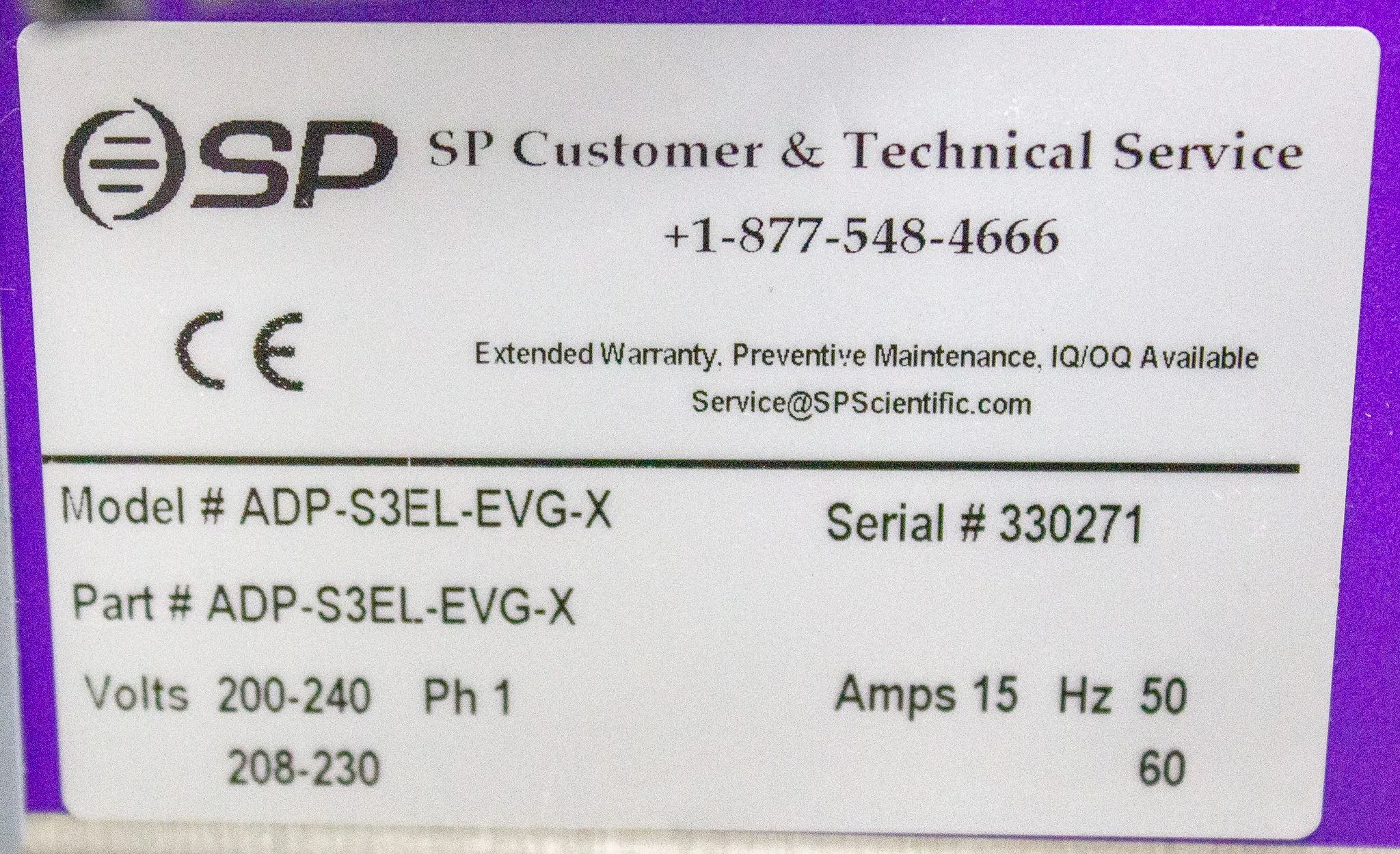 SP Scientific VirTis AdVantage Pro Freeze Dryer ADP-S3EL-EVG-X & VP-nXDS6i Dry Scroll Pump