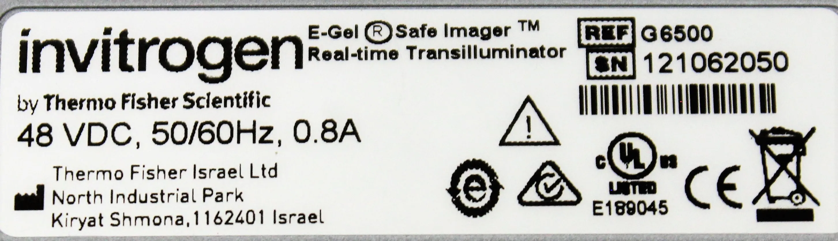 Invitrogen E-gel iBase Power System with Safe Imager Real Time Transilluminator