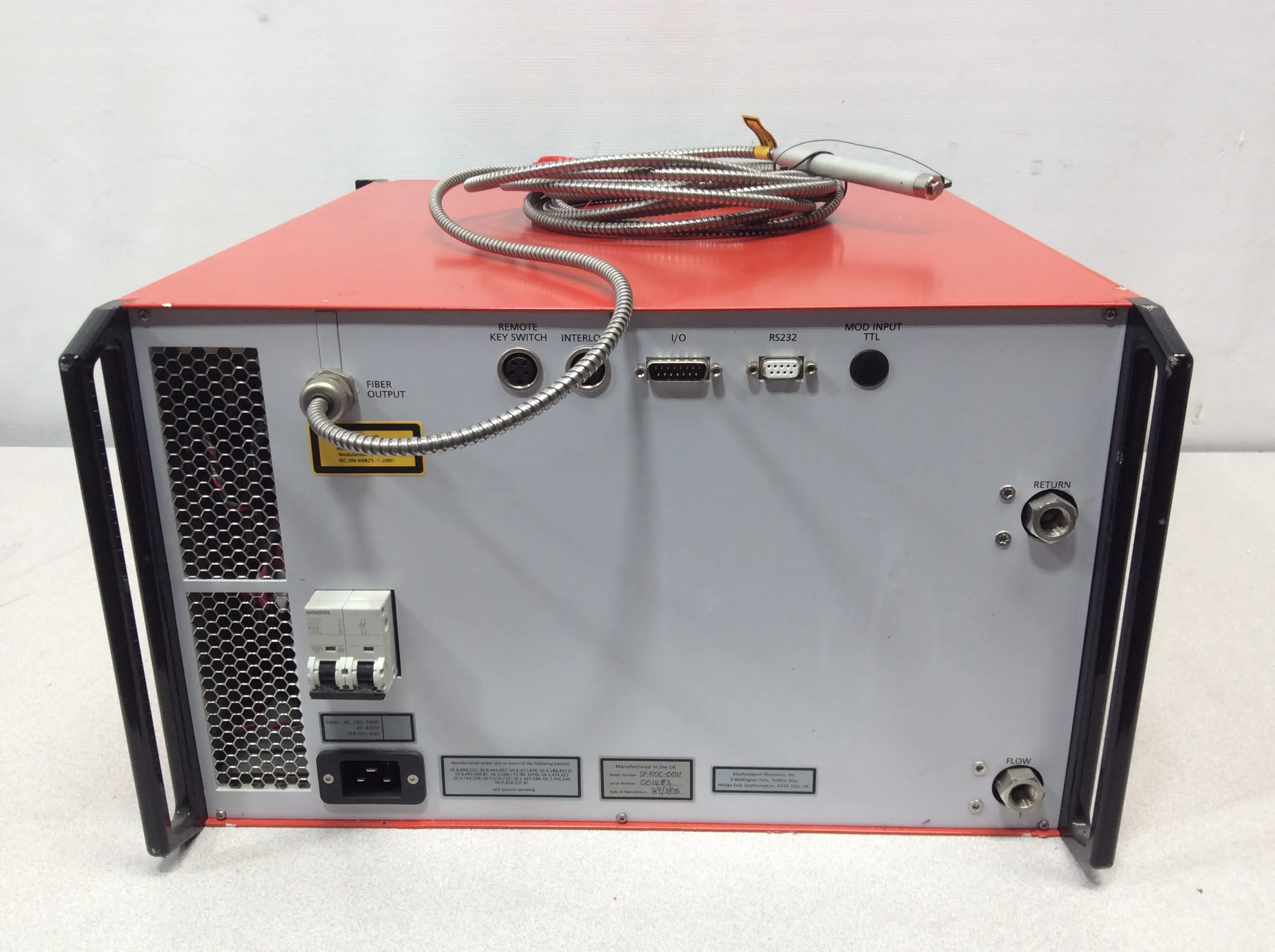 Used SPI Redpower SP100C 100W Fiber Laser - Class 2