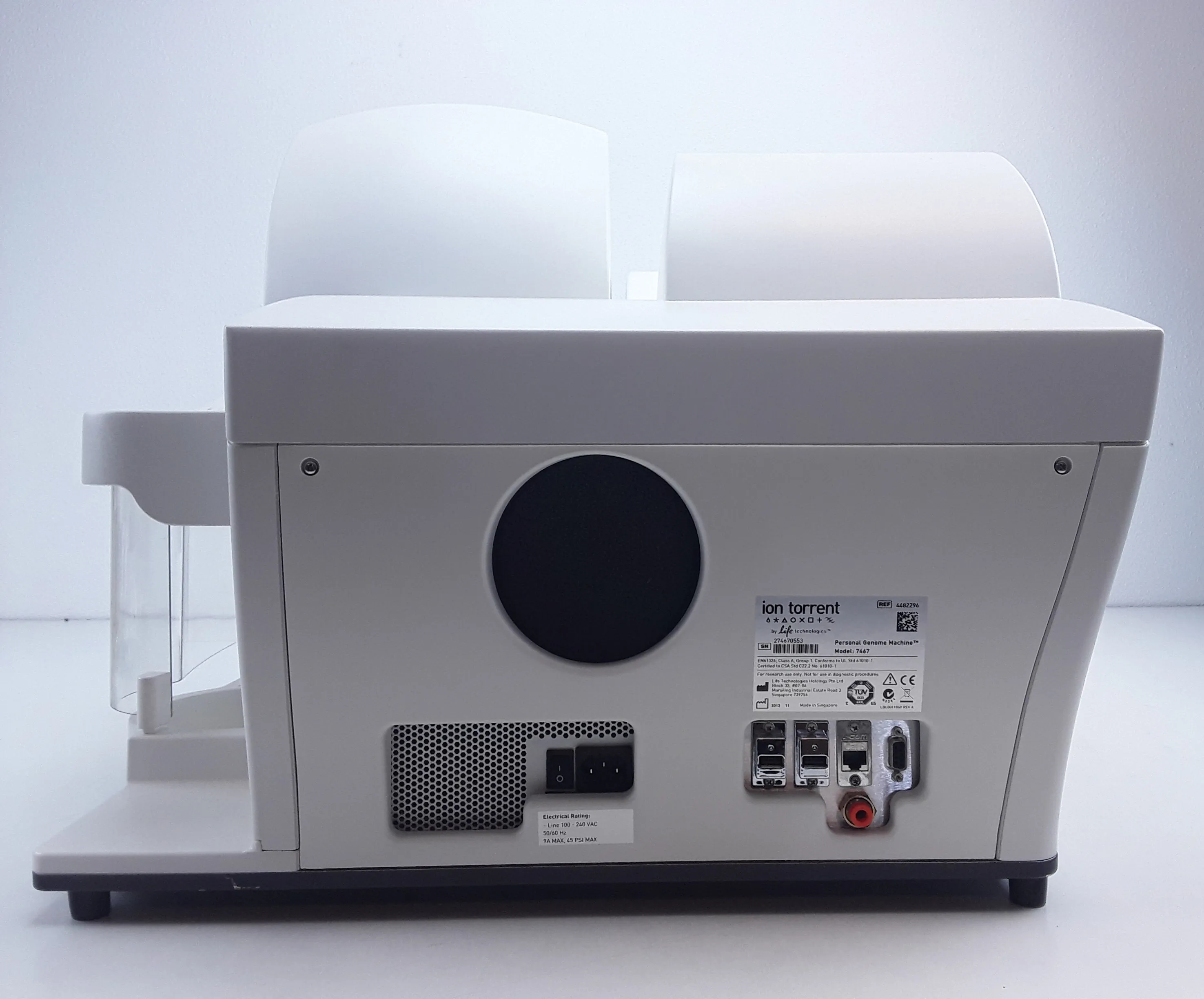 Ion Torrent 7467 PGM DNA Sequencer with Computer - 30-Day Warranty