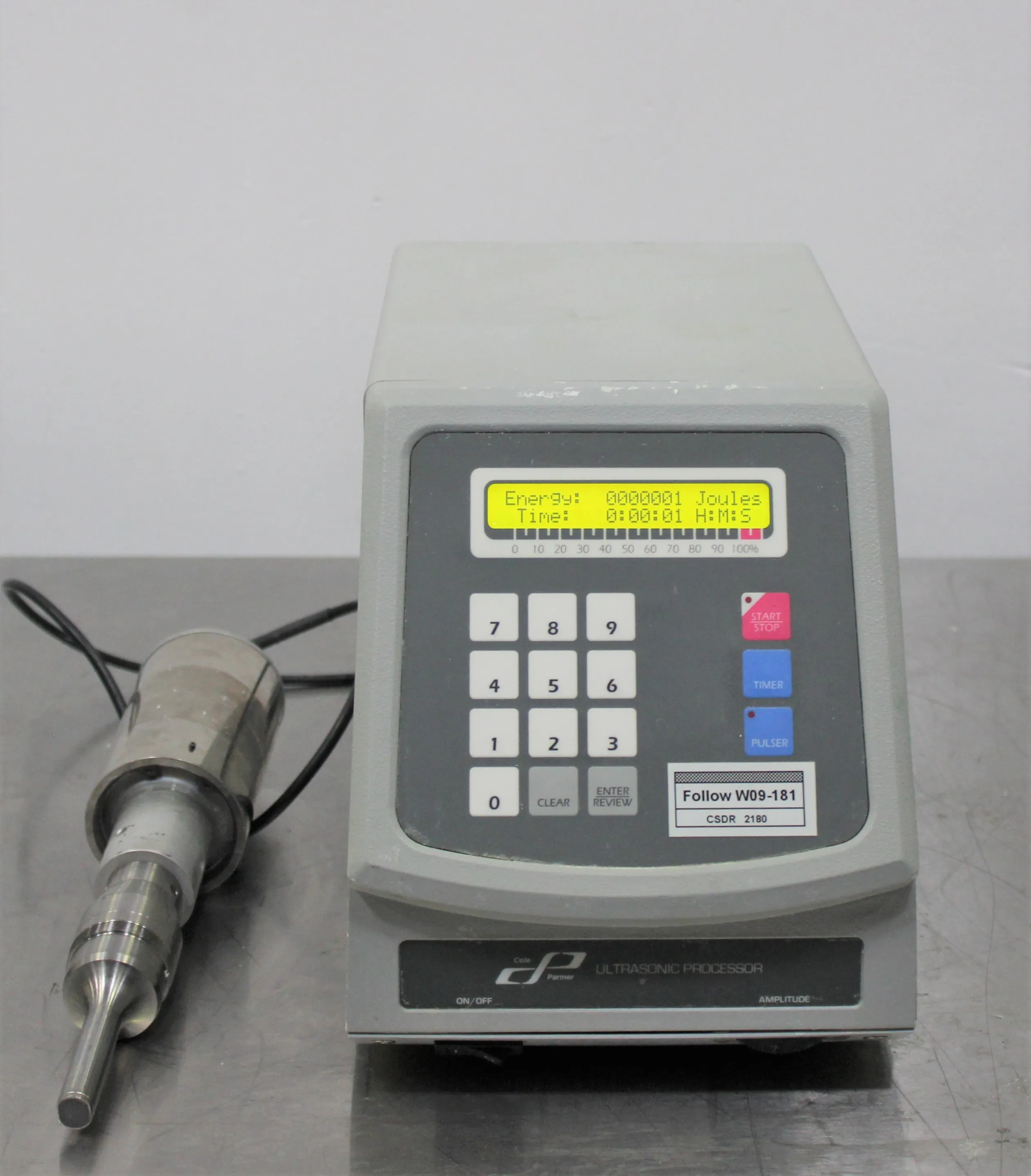 Cole Parmer CP505 Sonicator Homogenizer / Stirrer Lab Equipment