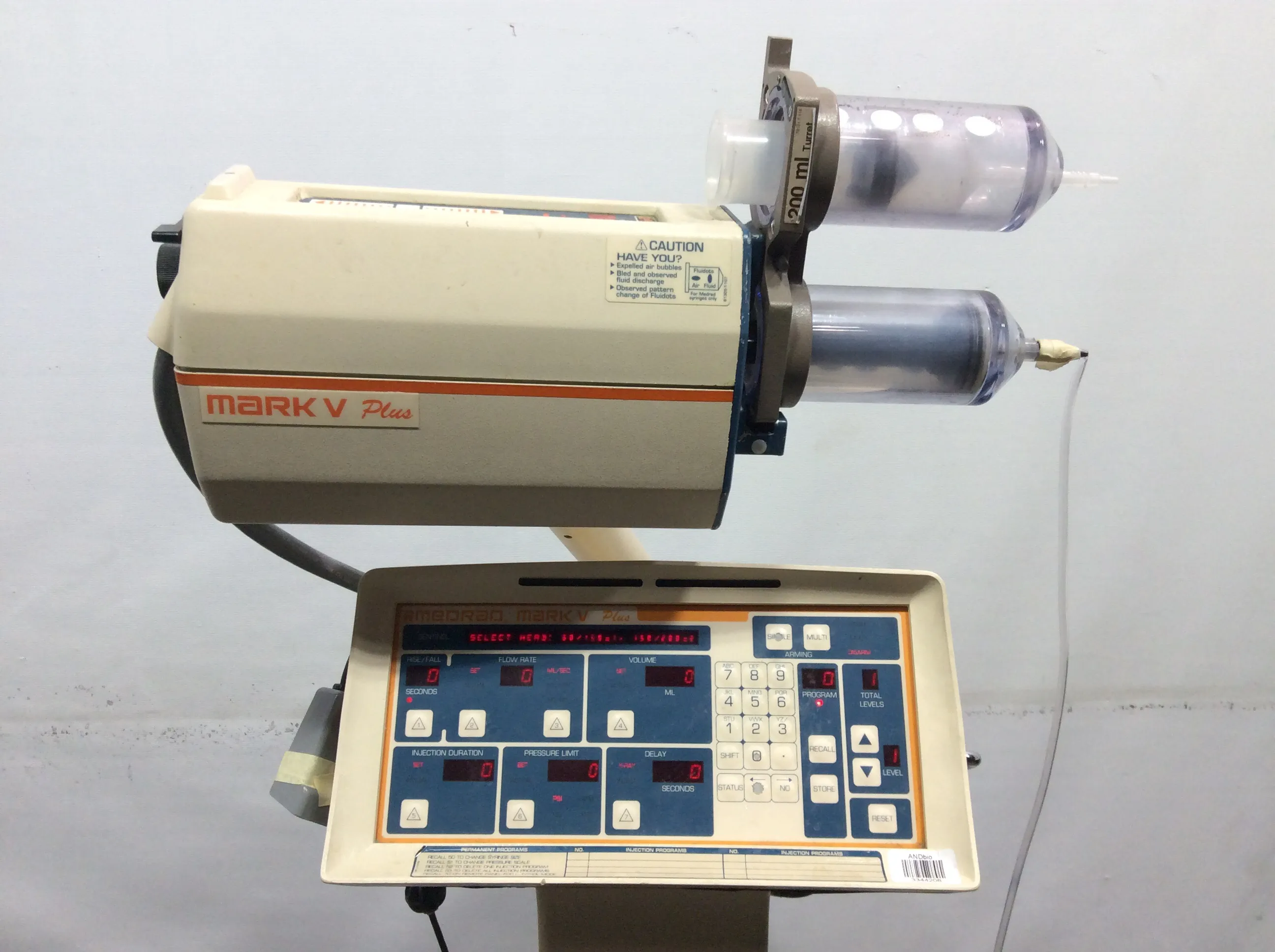 MEDRAD Mark V Plus Injector Angio Pump