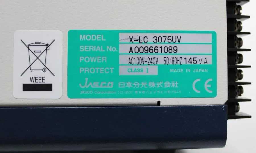 JASCO X-LC HPLC System