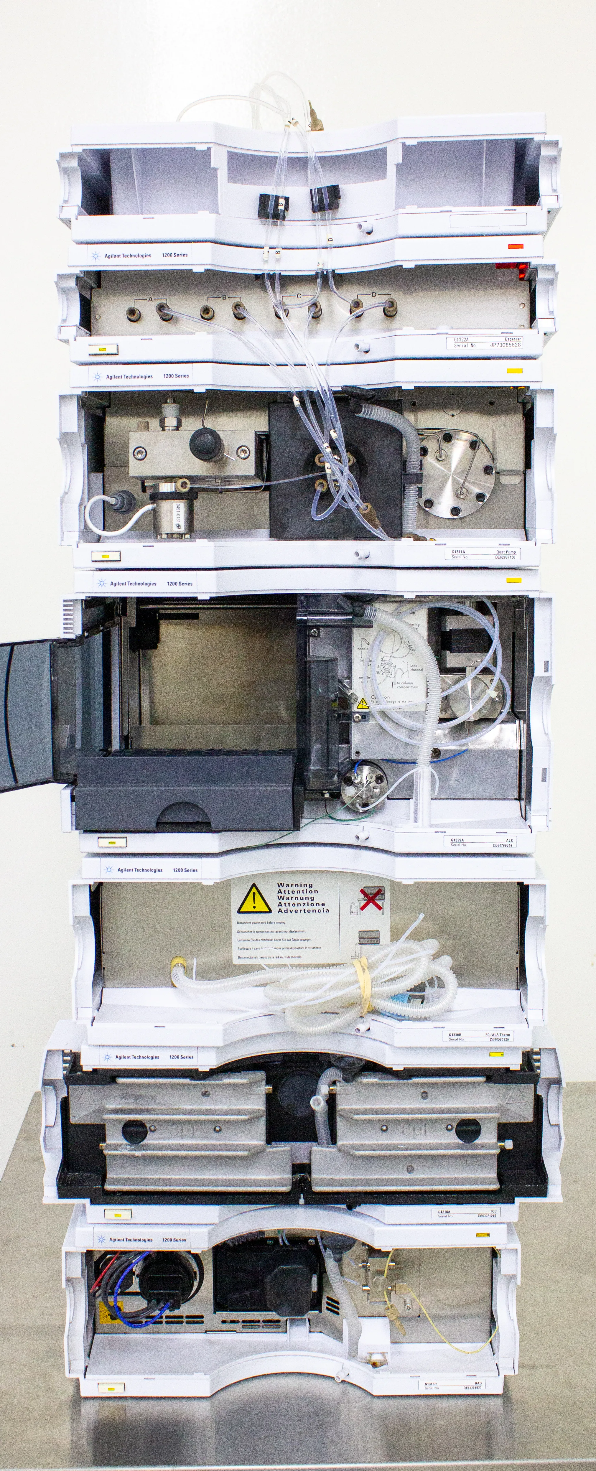 Agilent 1200 Series HPLC System w/ Quaternary Pump & DAD Diode Array Detector