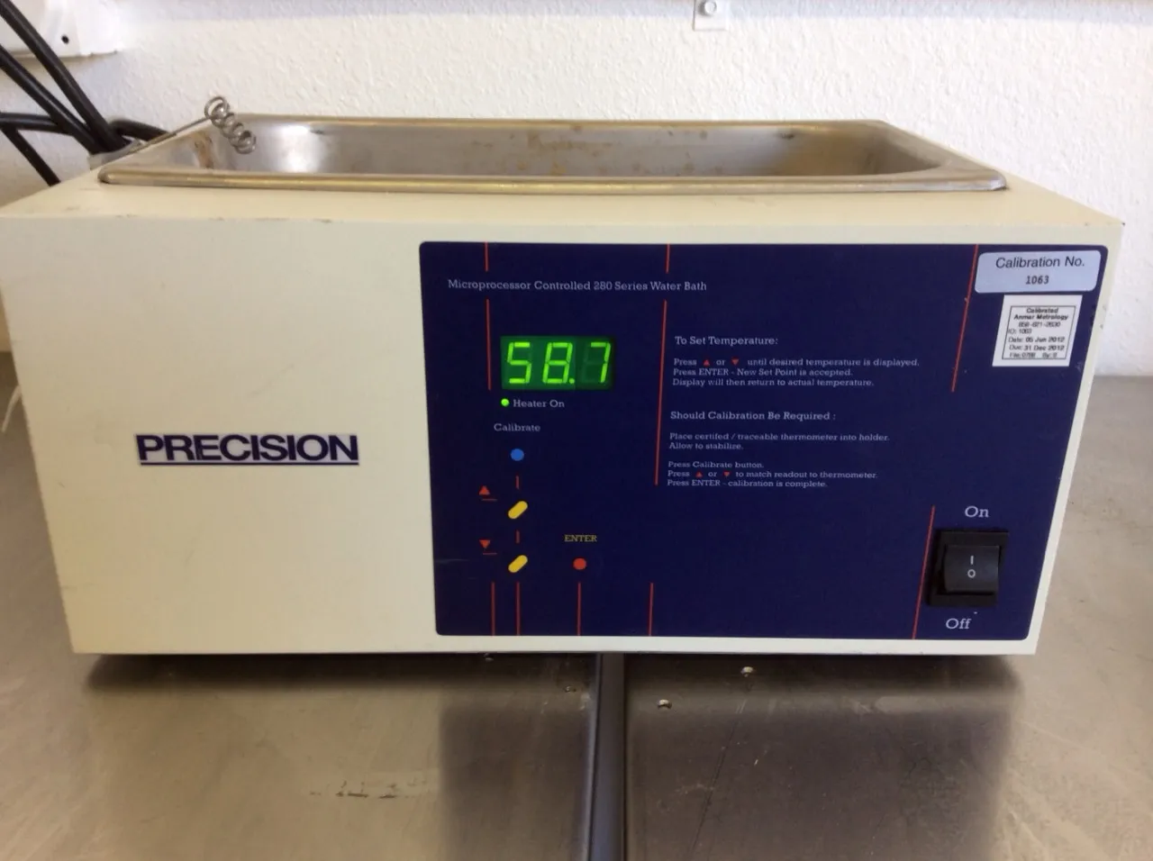 Precision 280 Series Microprocessor Based Water Bath