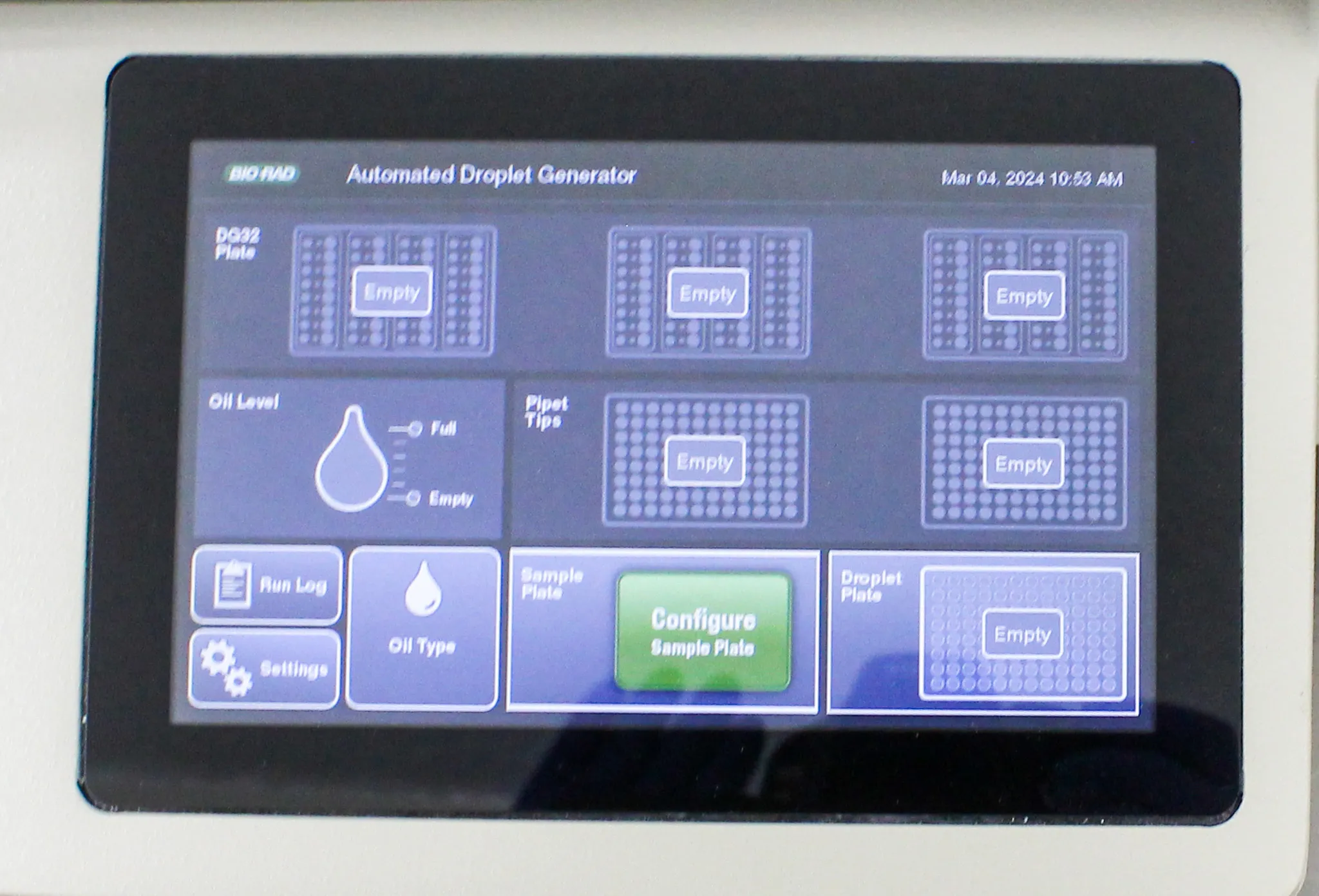 BIO RAD QX200 AutoDG Droplet Digital PCR System