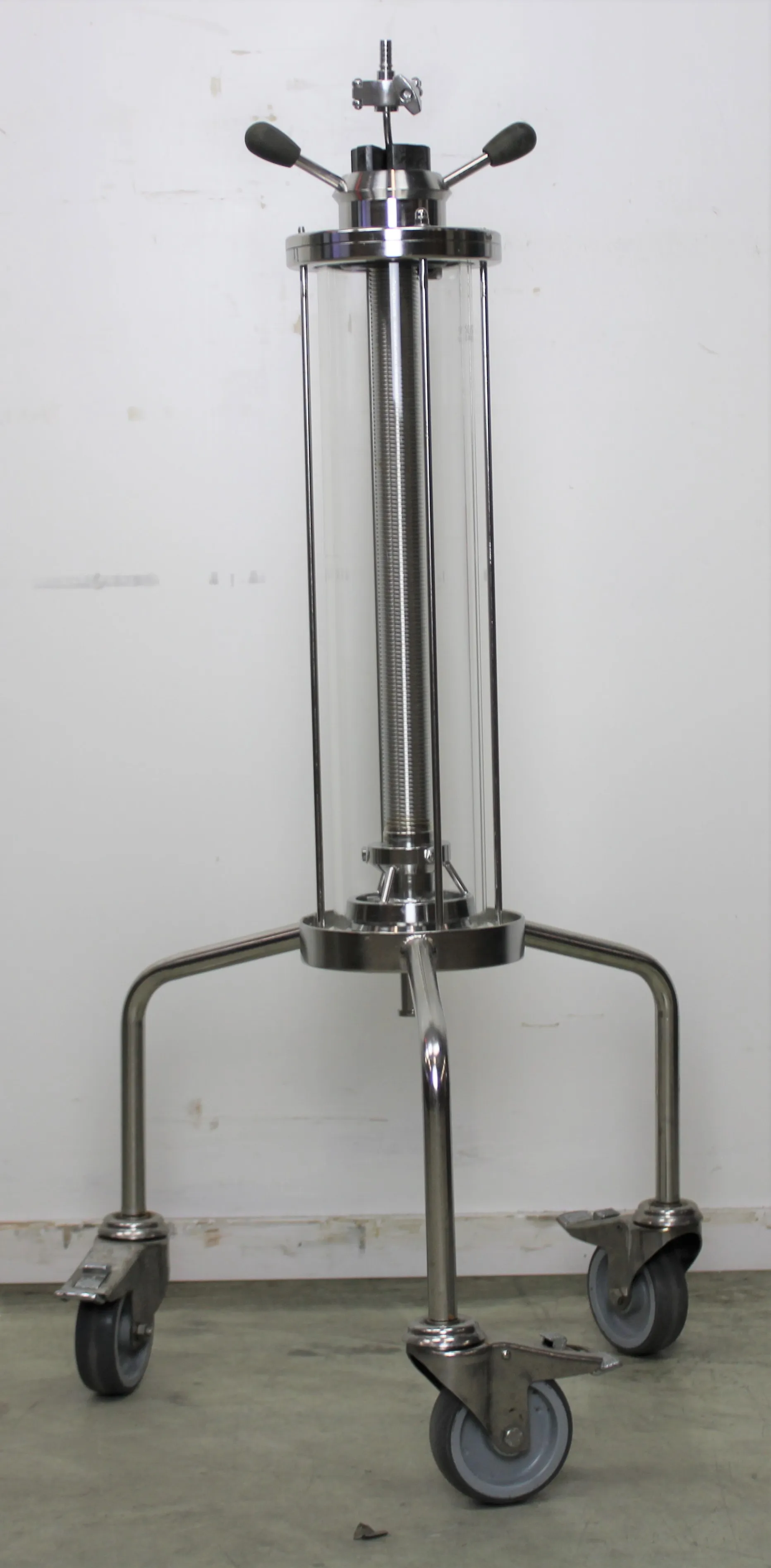 Schott Glass Chromatography Column - HPLC / FPLC / GC / CE - Used