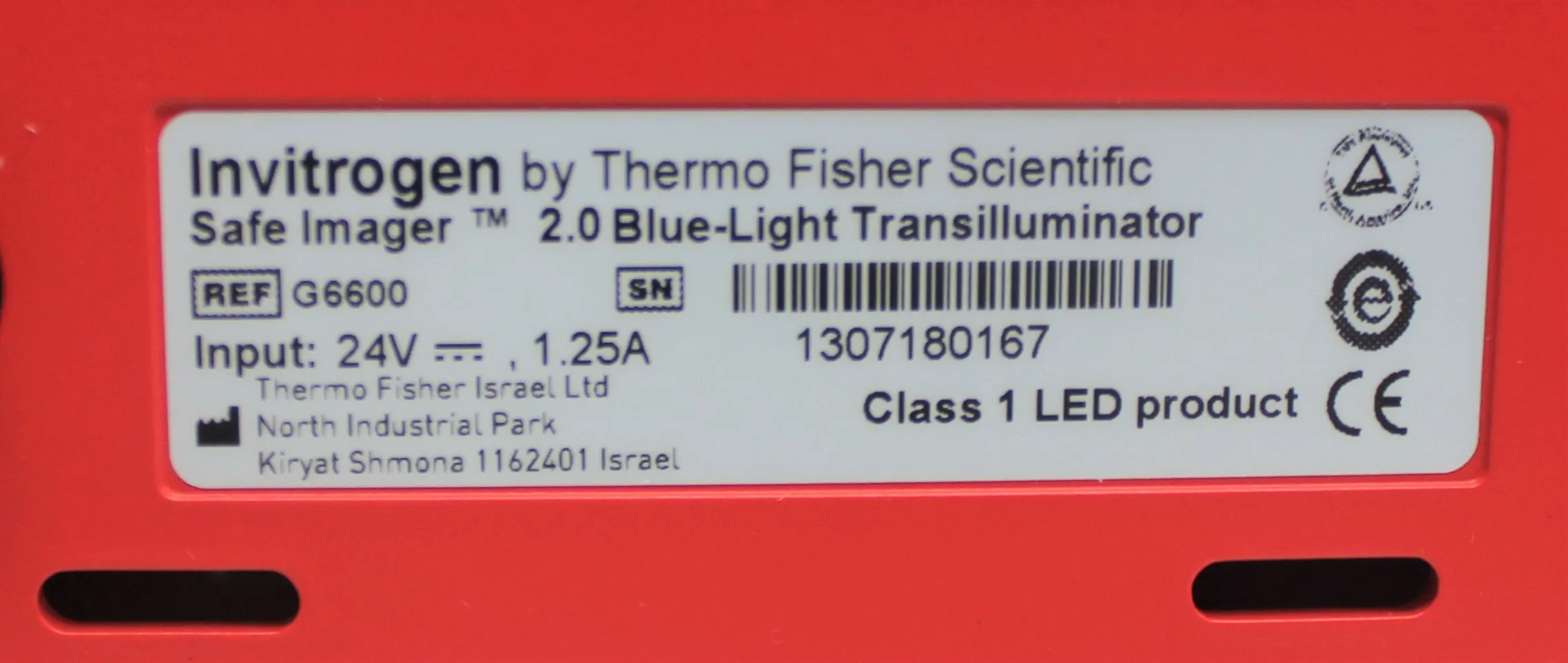 Invitrogen G6600 Light Box Electrophoresis Equipment